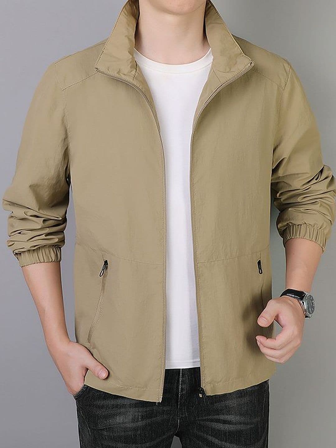StyleCast x Revolte Men Open Front Jacket - view 1