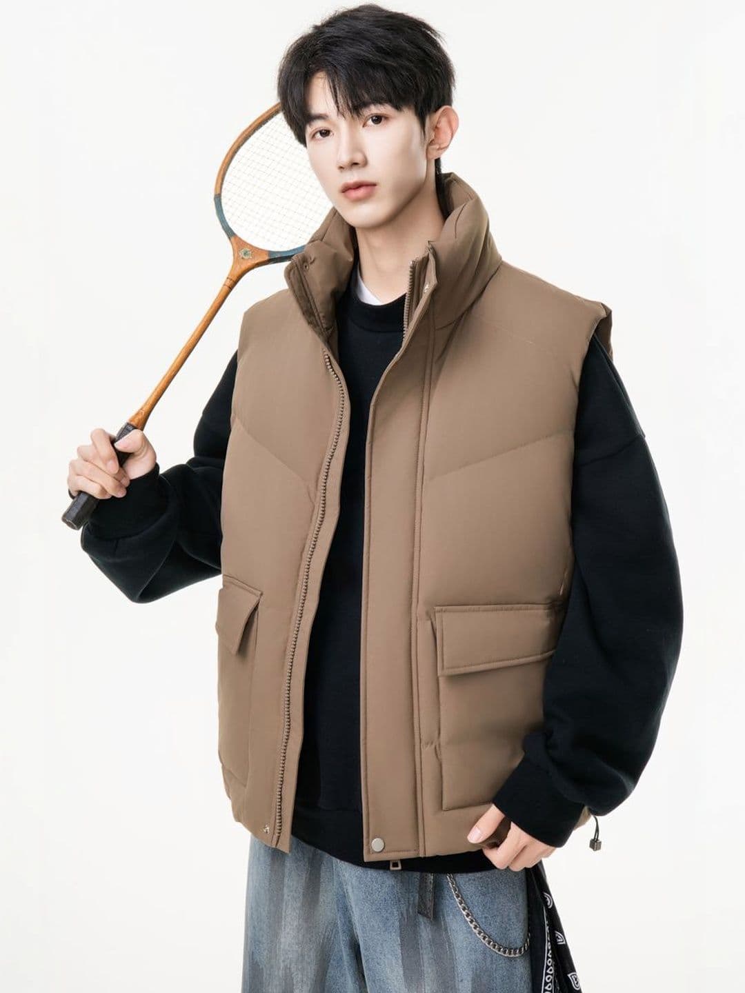 Mast & Harbour Men Lightweight Puffer Jacket - view 1