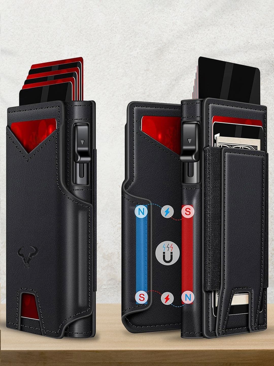 VOGARD Unisex Leather Card Holder - view 1