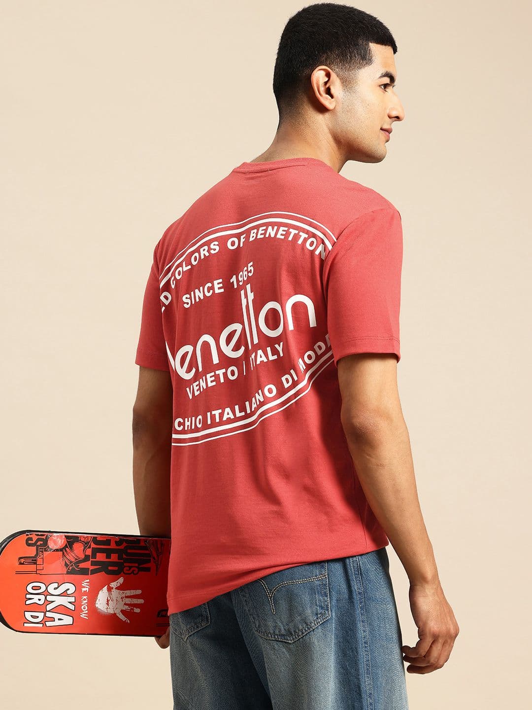 United Colors of Benetton Typography Printed T-shirt - view 1