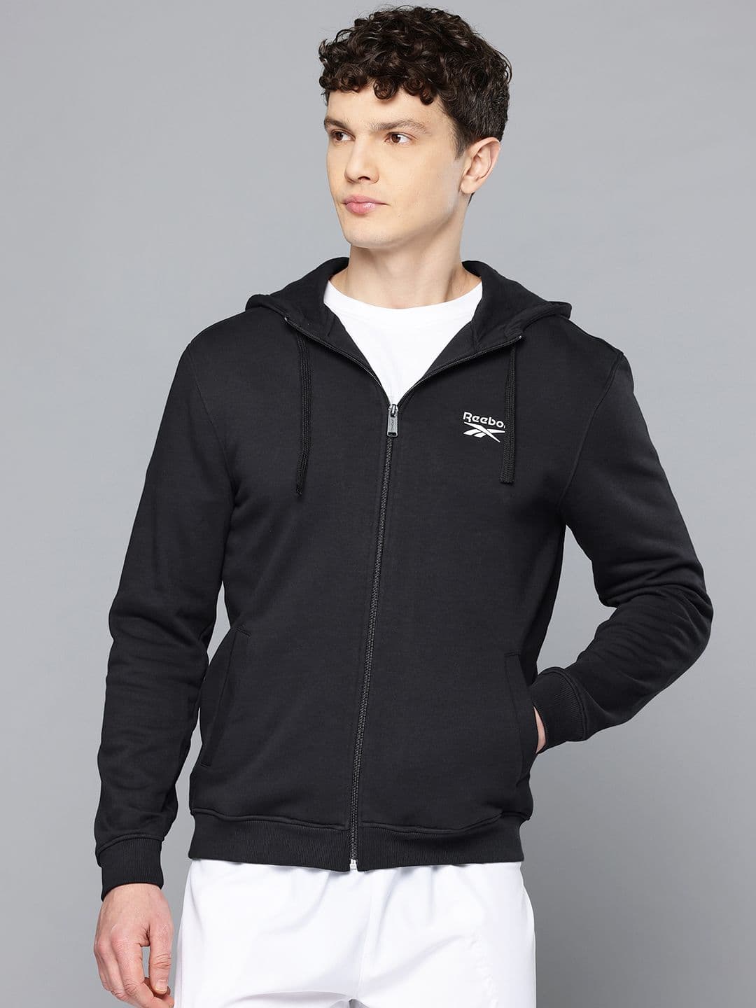 Reebok Zipper Hooded Sweatshirt - view 1