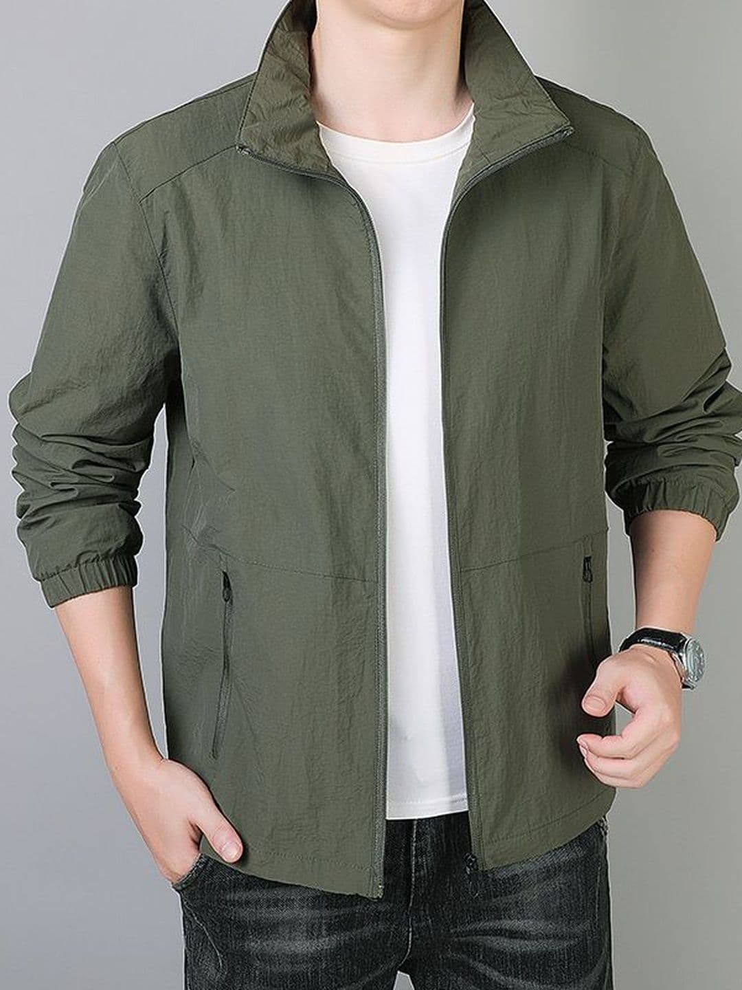 StyleCast x Revolte Men Open Front Jacket - view 1