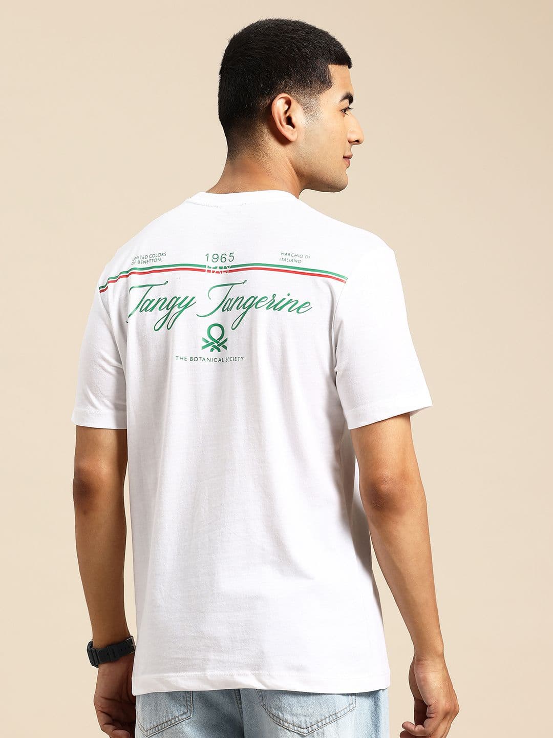 United Colors of Benetton Typography Printed T-shirt - view 1