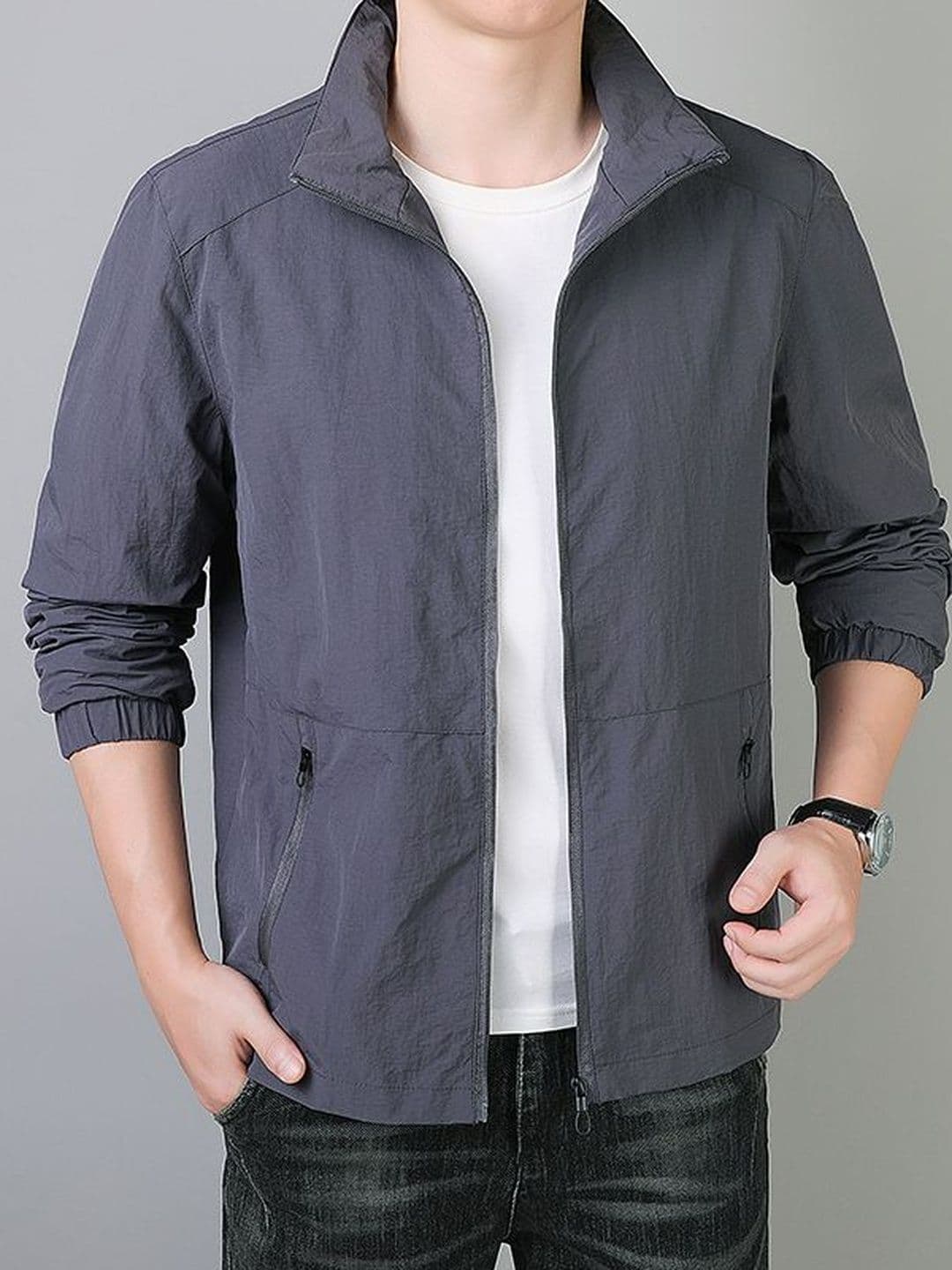 StyleCast x Revolte Men Open Front Jacket - view 1