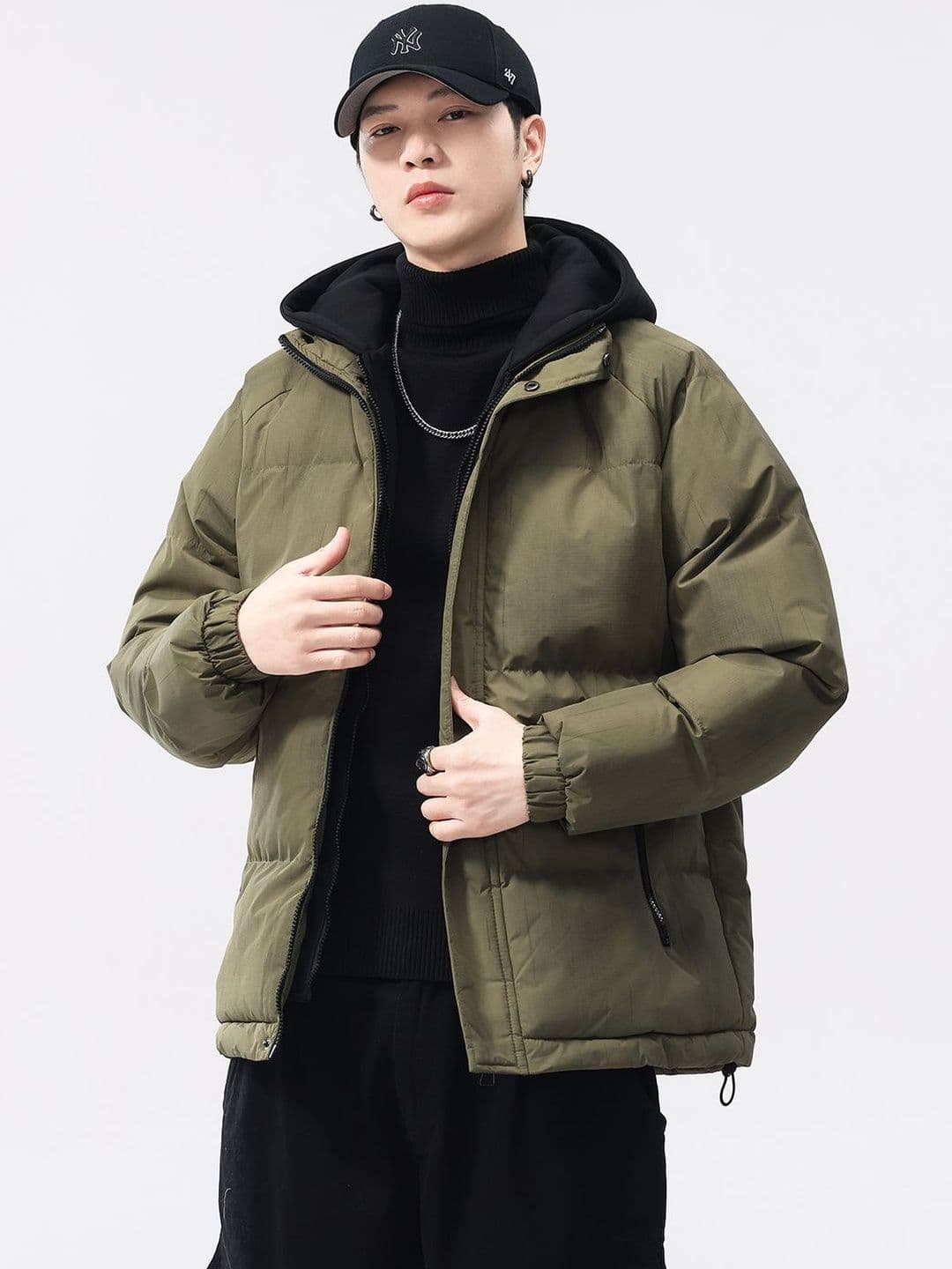 Mast & Harbour Men Lightweight Puffer Jacket - view 1