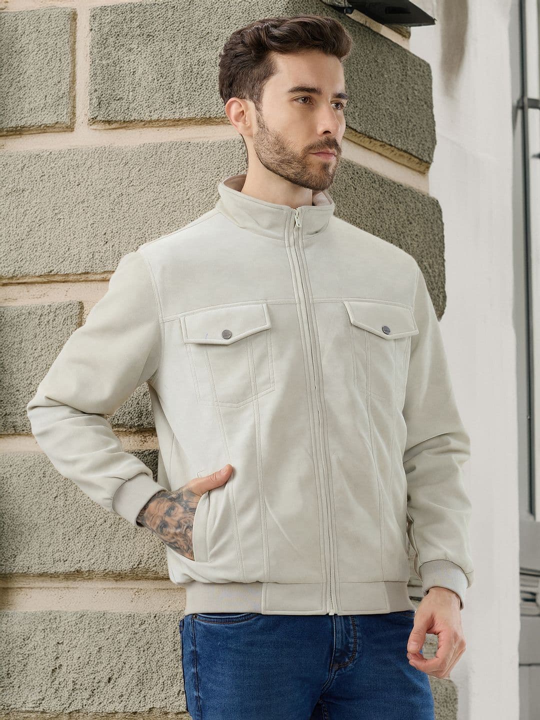 Status Quo Men Bomber Jacket - view 1