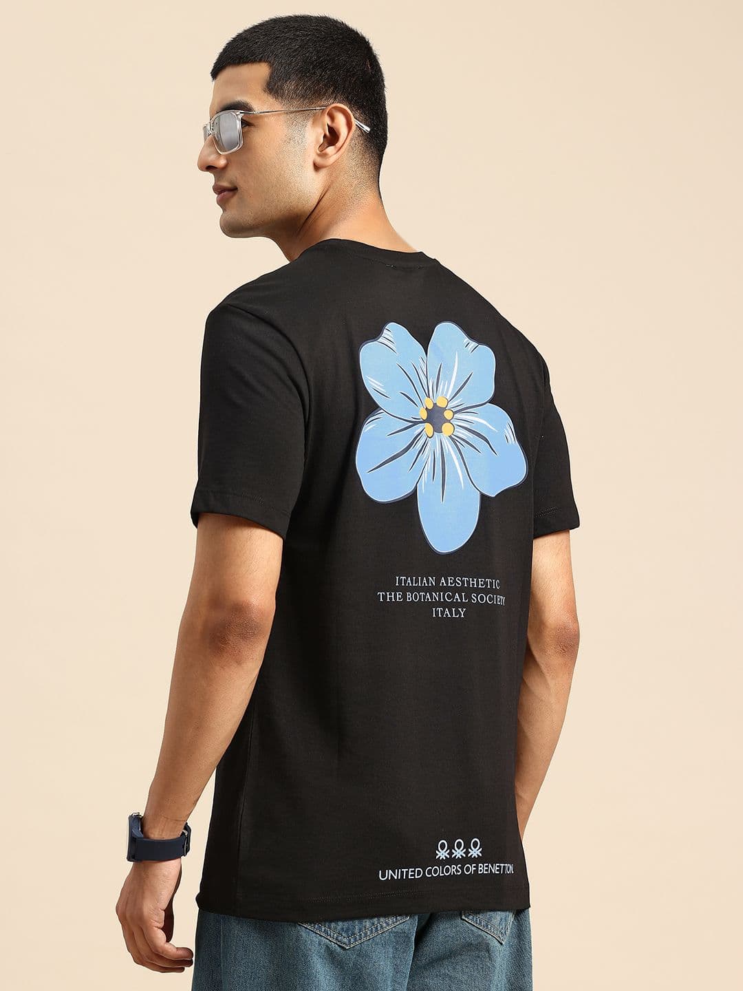 United Colors of Benetton Floral Printed T-shirt - view 1