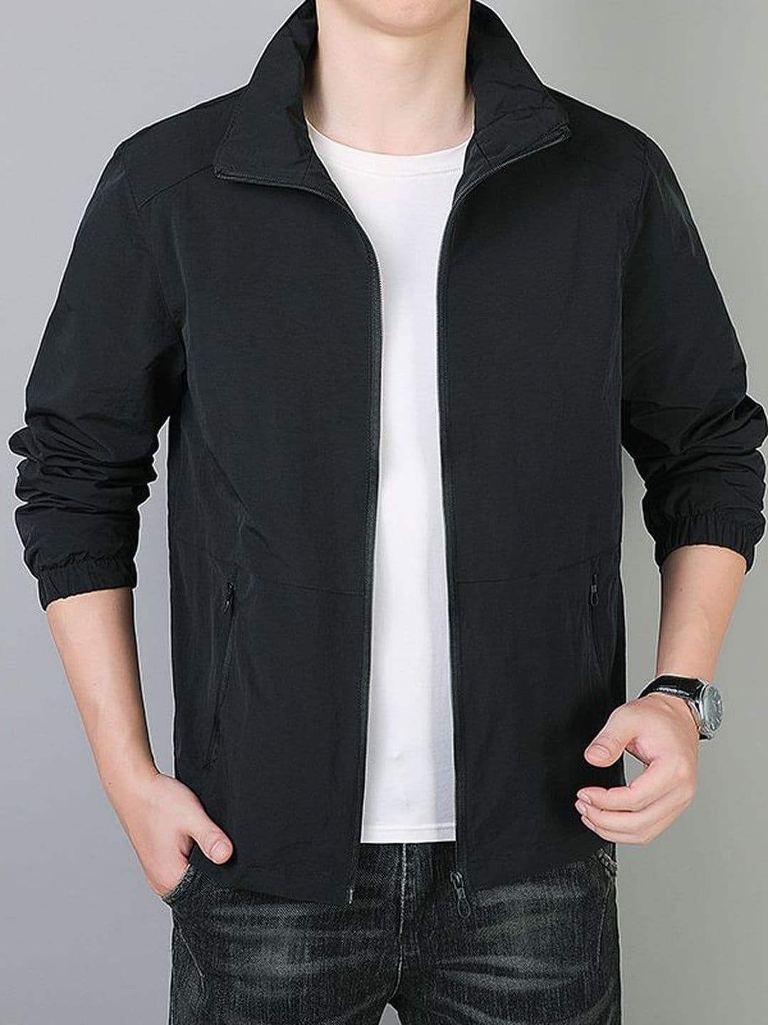 StyleCast x Revolte Men Open Front Jacket - view 1