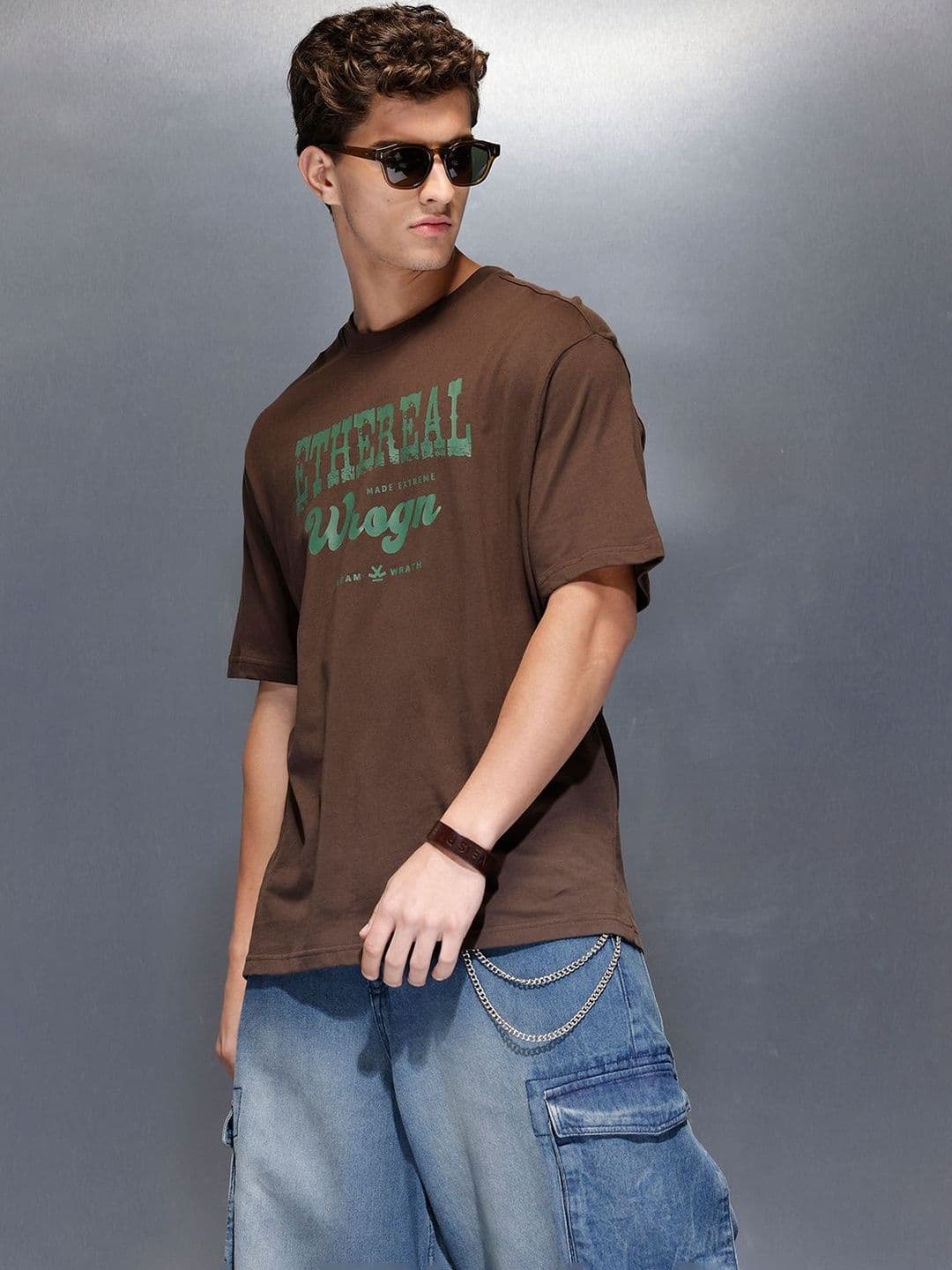 WROGN Men Typography Printed T-shirt - view 1