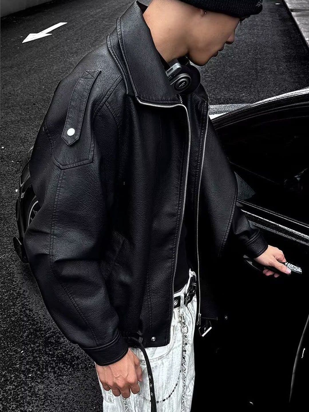 HERE&NOW Men Leather Jacket - view 1