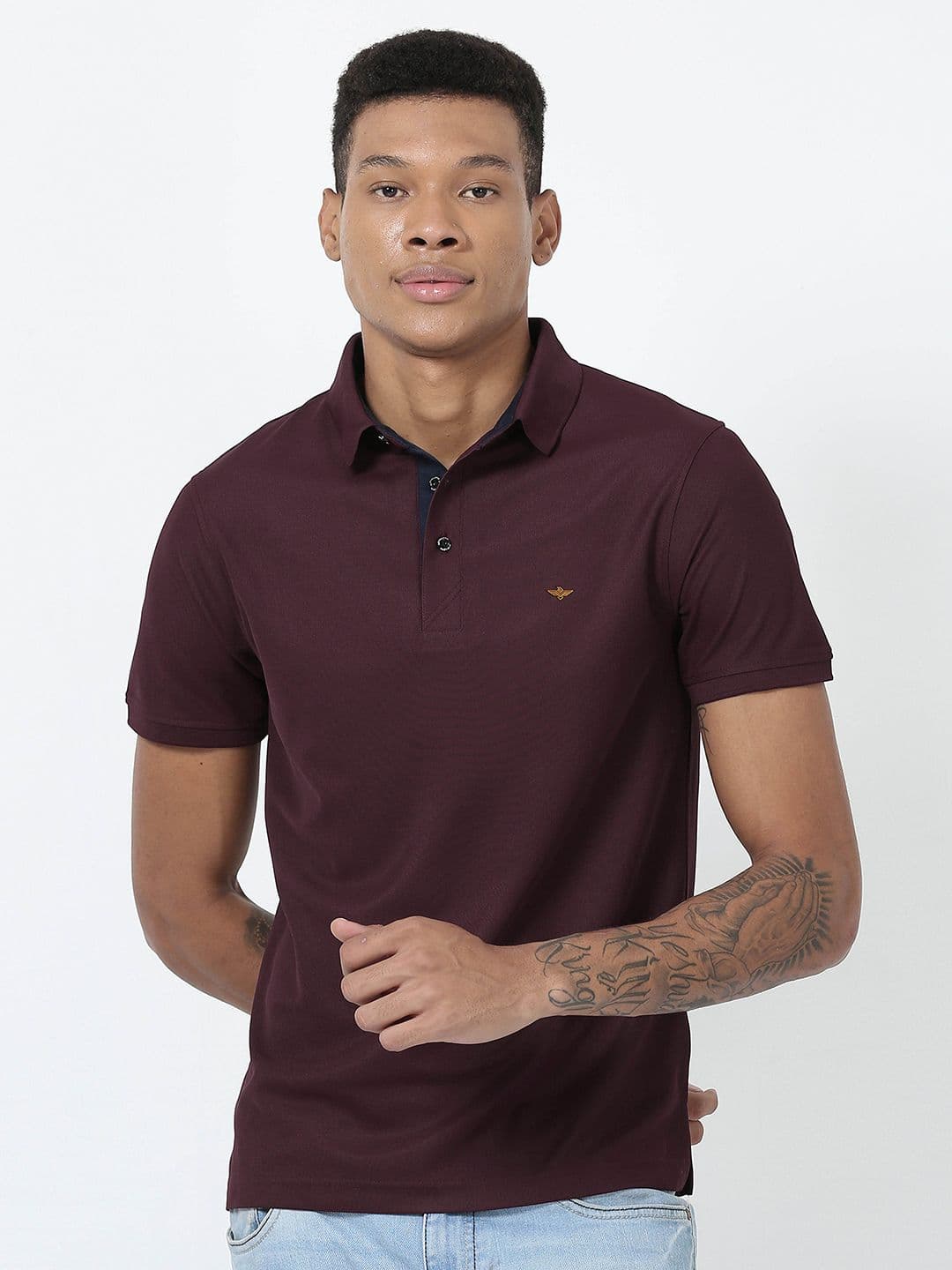 STELLERS Men Regular Fit Polo Collar T-shirt - view 1
