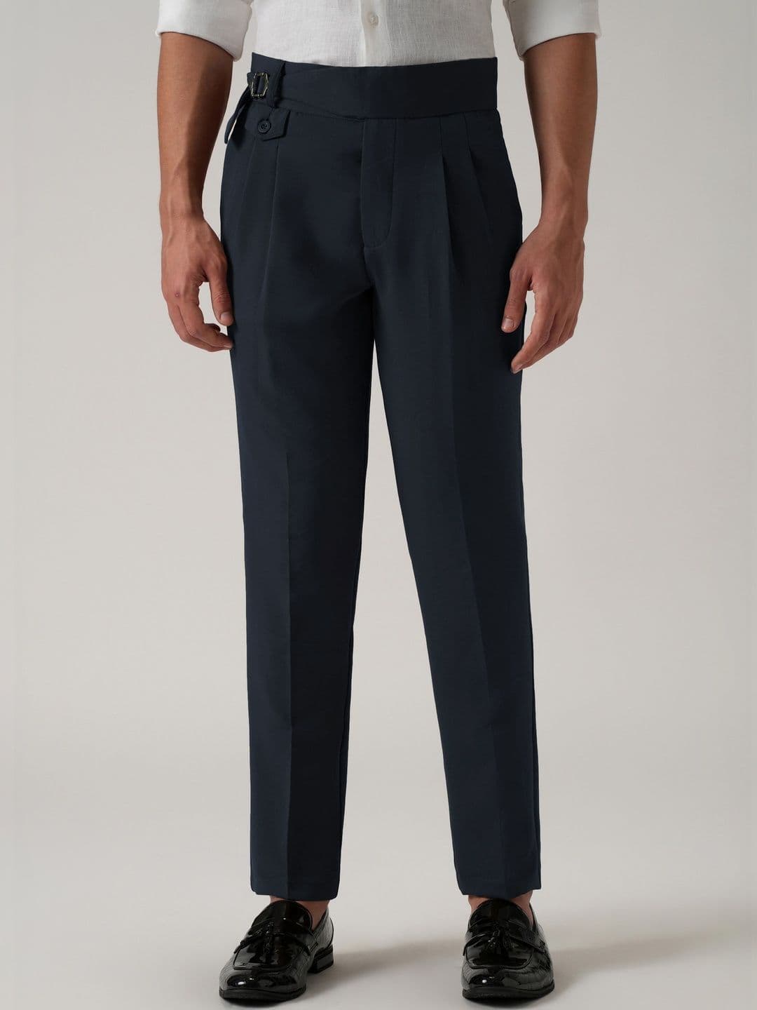 MANCREW Men Tailored Wrinkle Free Pleated Gurkha pant - view 1
