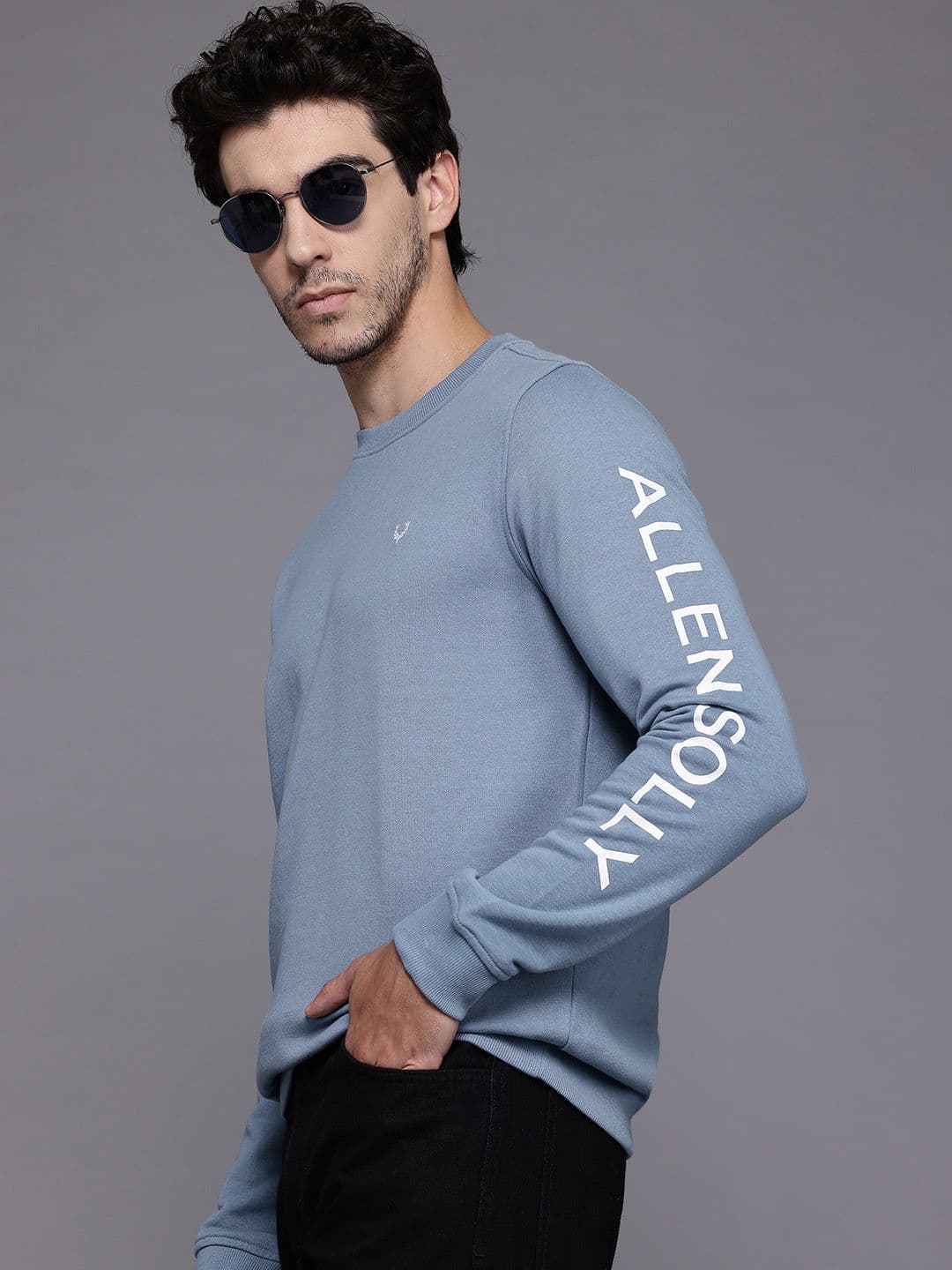 Allen Solly Brand Logo Printed Sweatshirt - view 1
