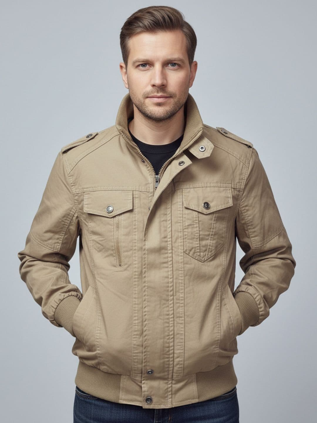 L'monte Men Outdoor Bomber Jacket - view 1