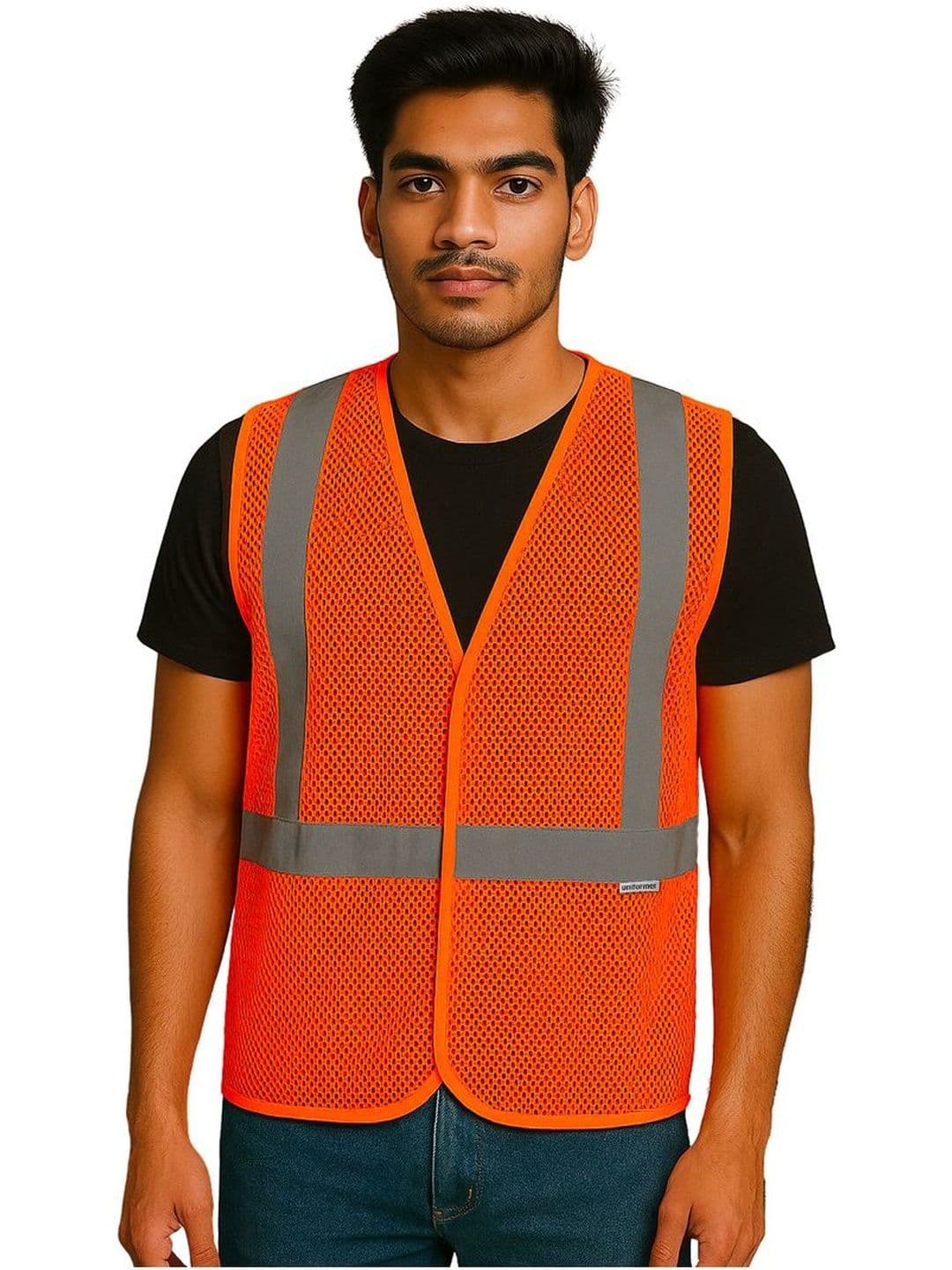 uniformer Men Reflective Strip Jacket - view 1
