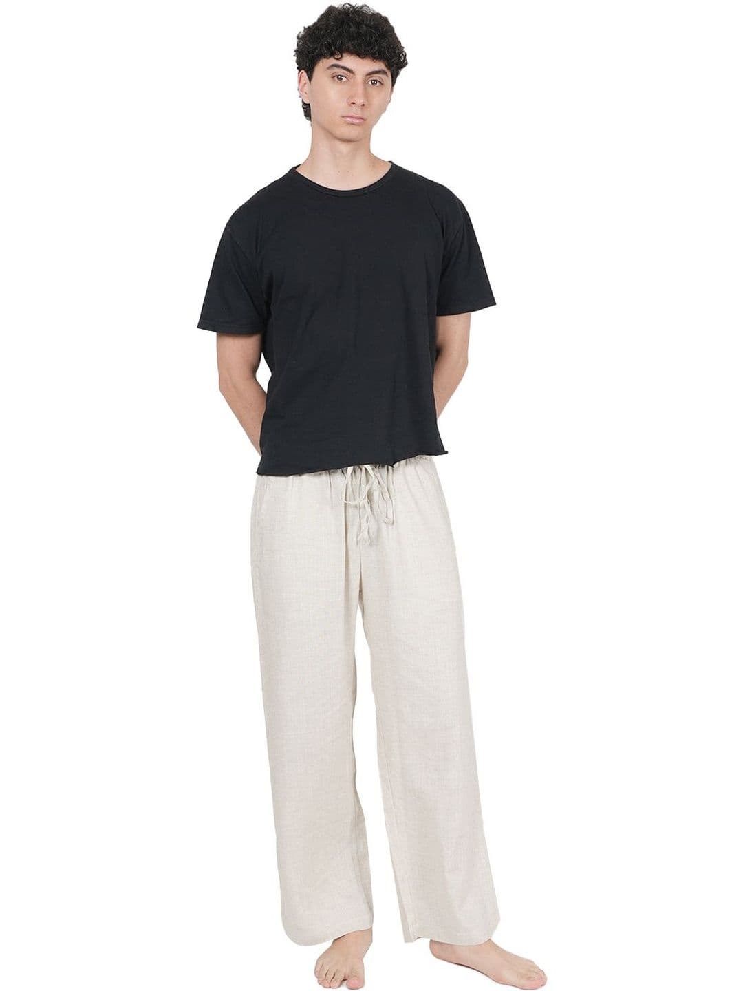 Style Shoes Mid-Rise Straight Lounge Pants - view 1