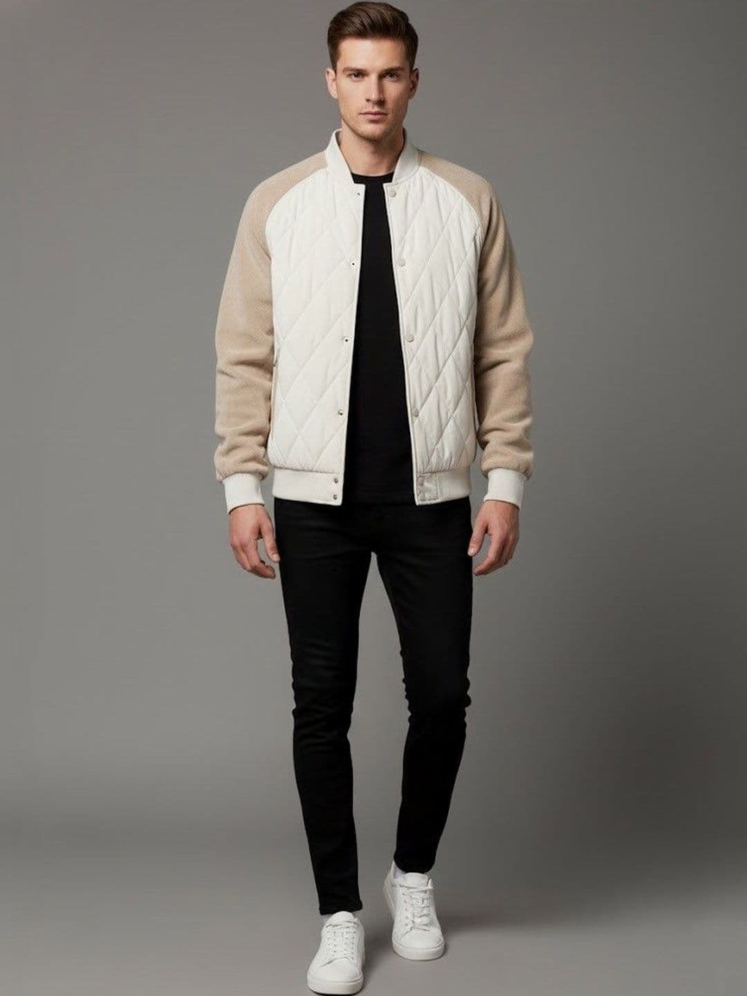 Mast & Harbour Men Lightweight Bomber Jacket - view 1