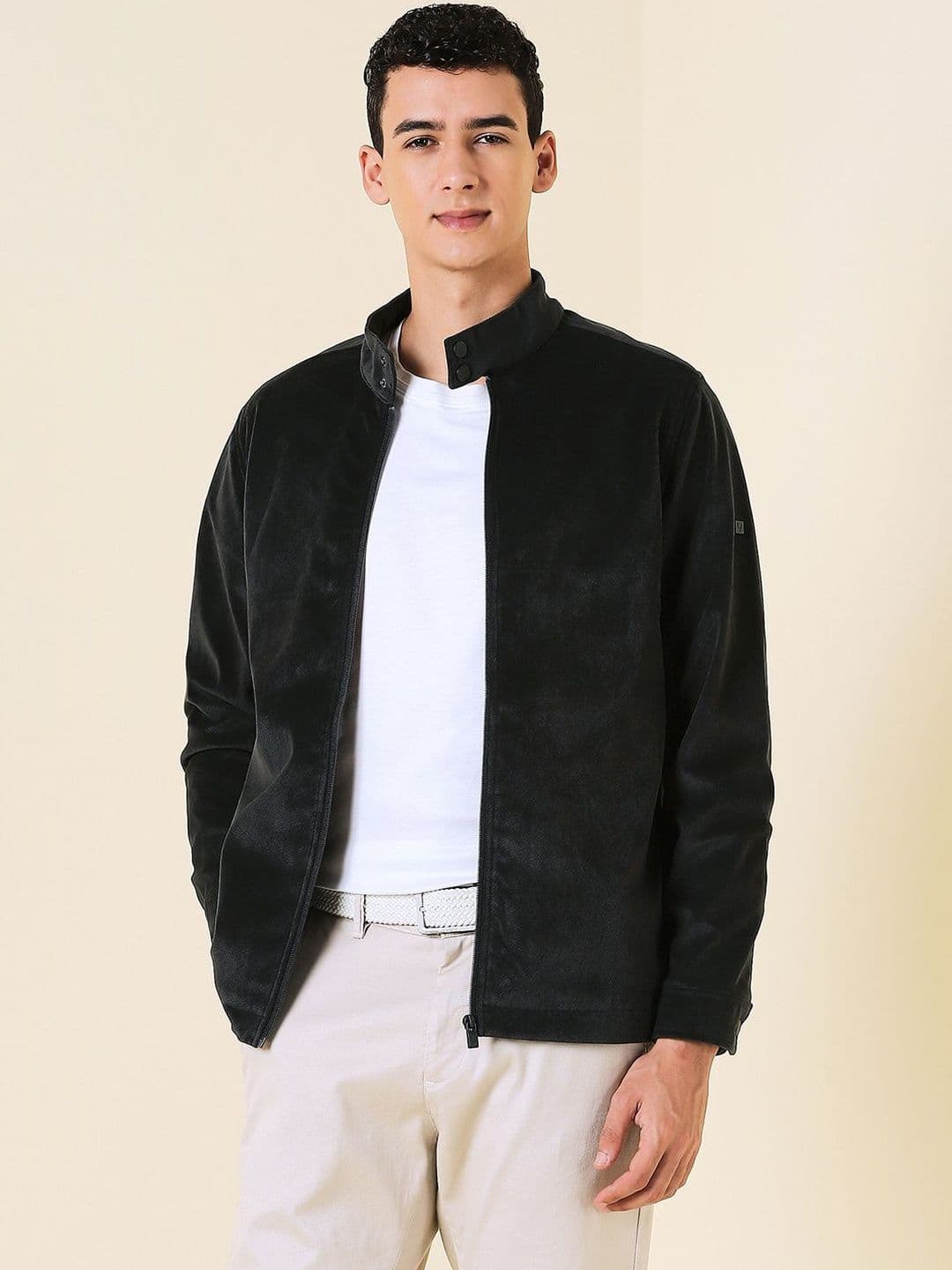 Allen Solly Men Open Front Jacket - view 1