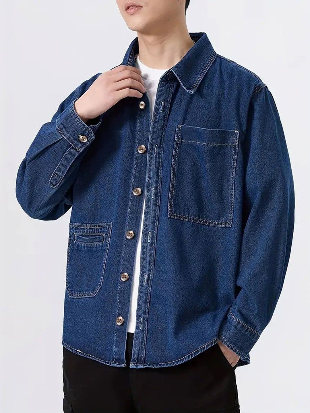 SZN Men Denim Jacket - view 1