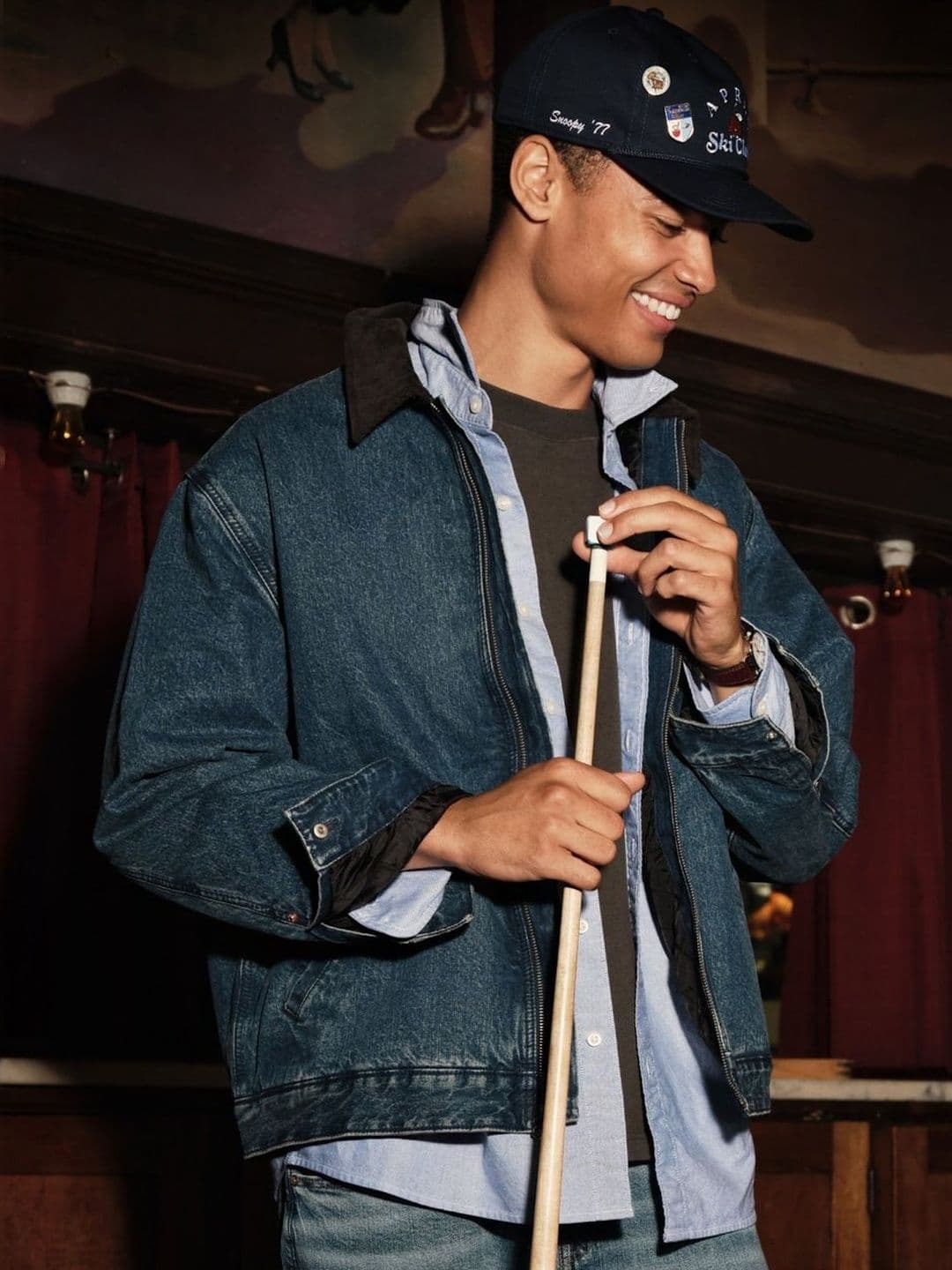 AMERICAN EAGLE OUTFITTERS Men Denim Jacket - view 1