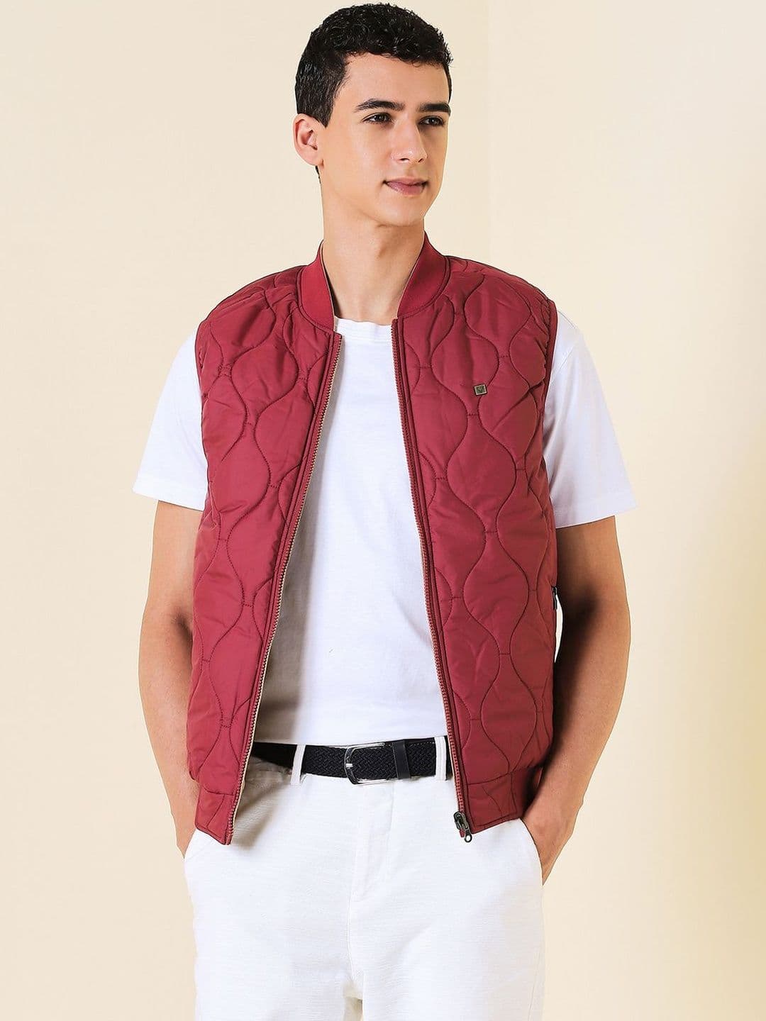 Allen Solly Men Reversible Quilted Jacket - view 1