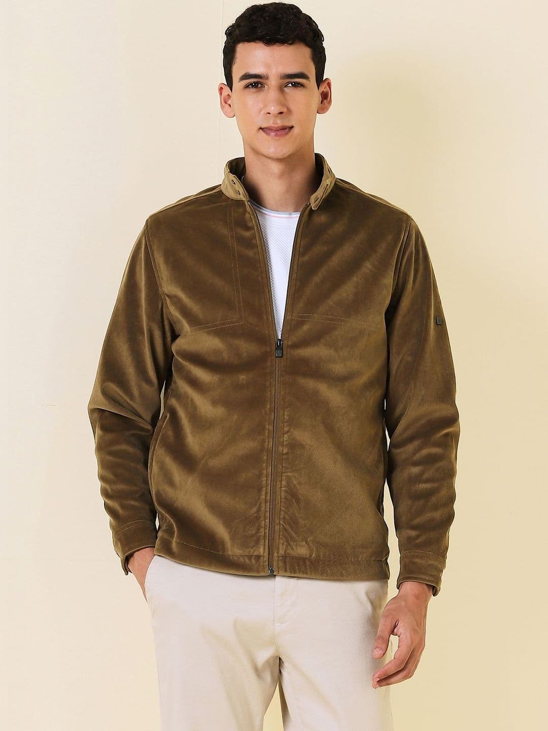 Allen Solly Men Open Front Jacket - view 1