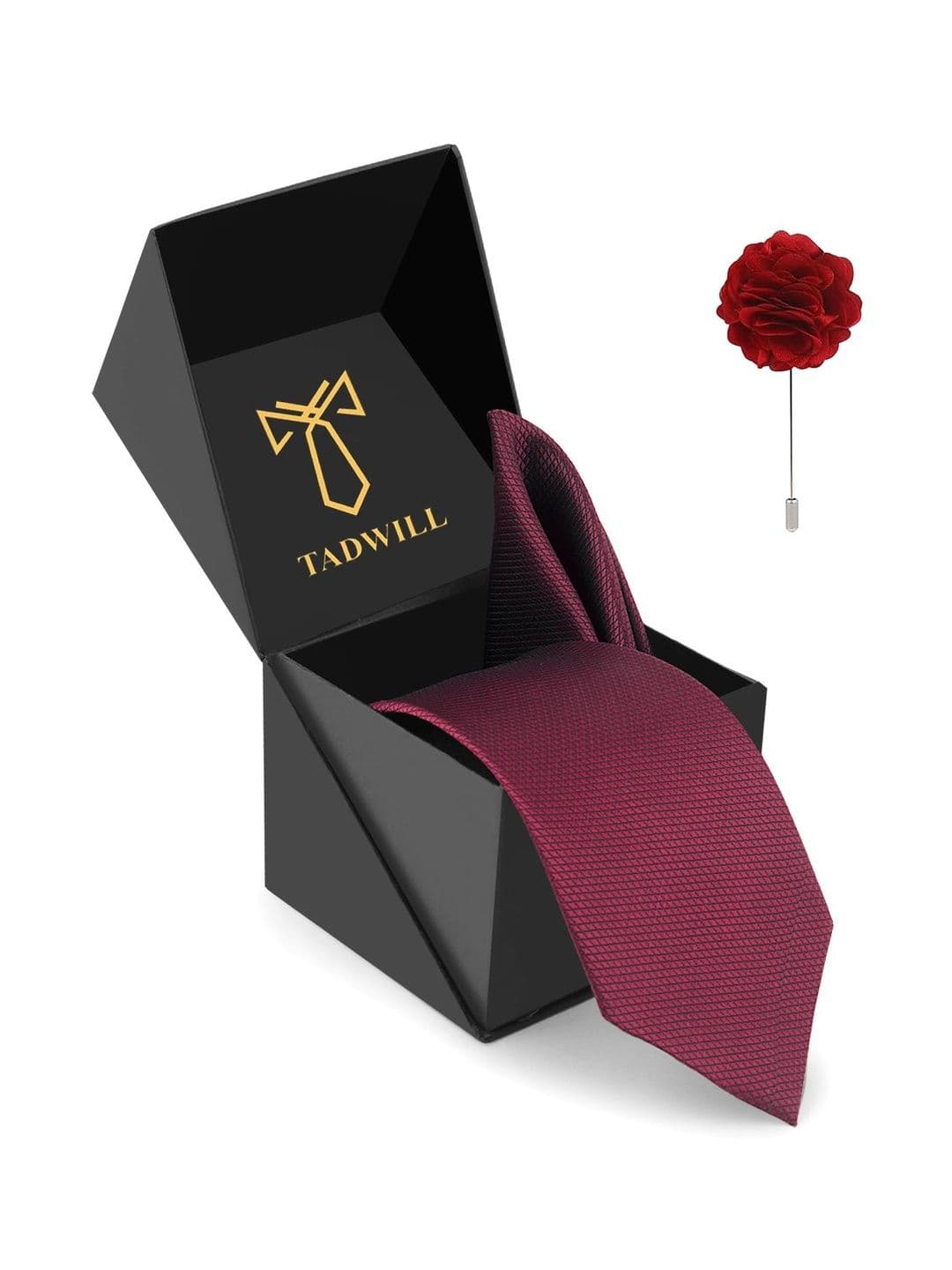 TADWILL Men Checked Broad Tie - view 1