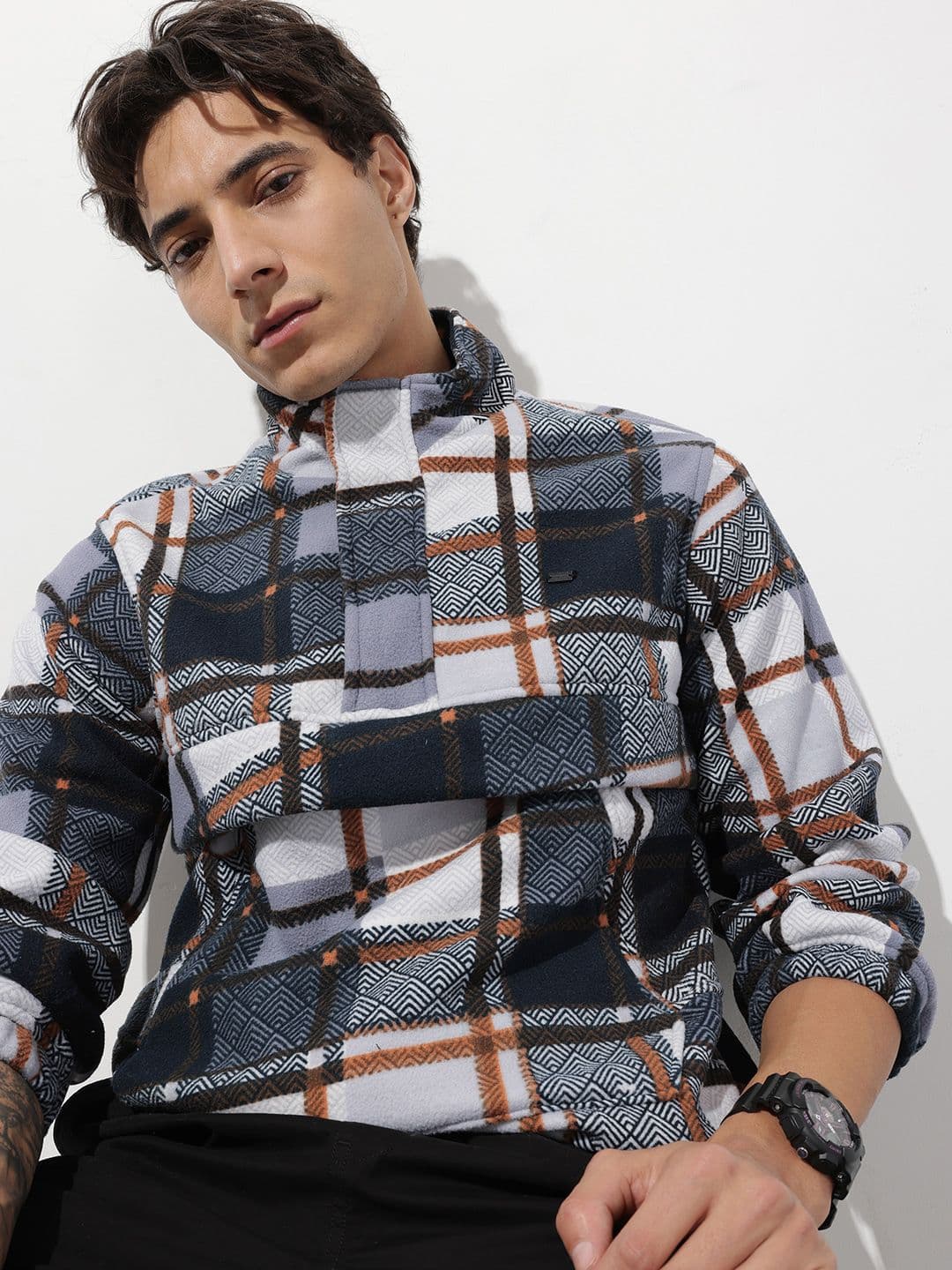 The Roadster Life Co. Checked Tailored Jacket - view 1