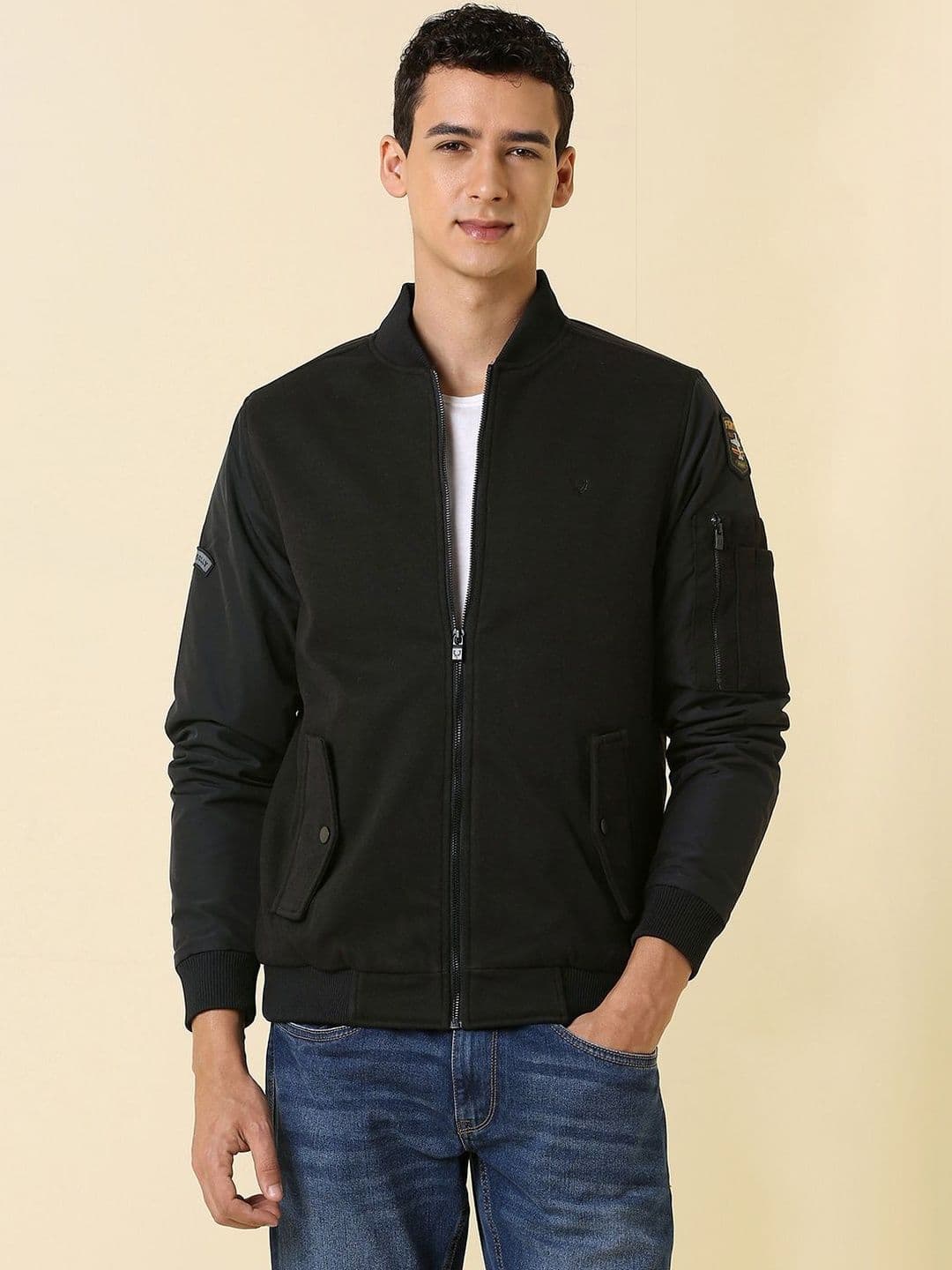 Allen Solly Men Bomber Jacket - view 1
