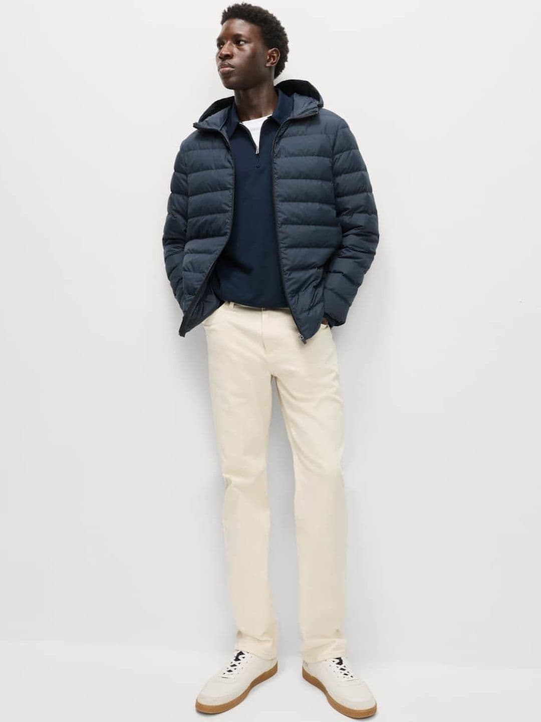 Marks & Spencer Lightweight Feather & Down Padded Jacket - view 1