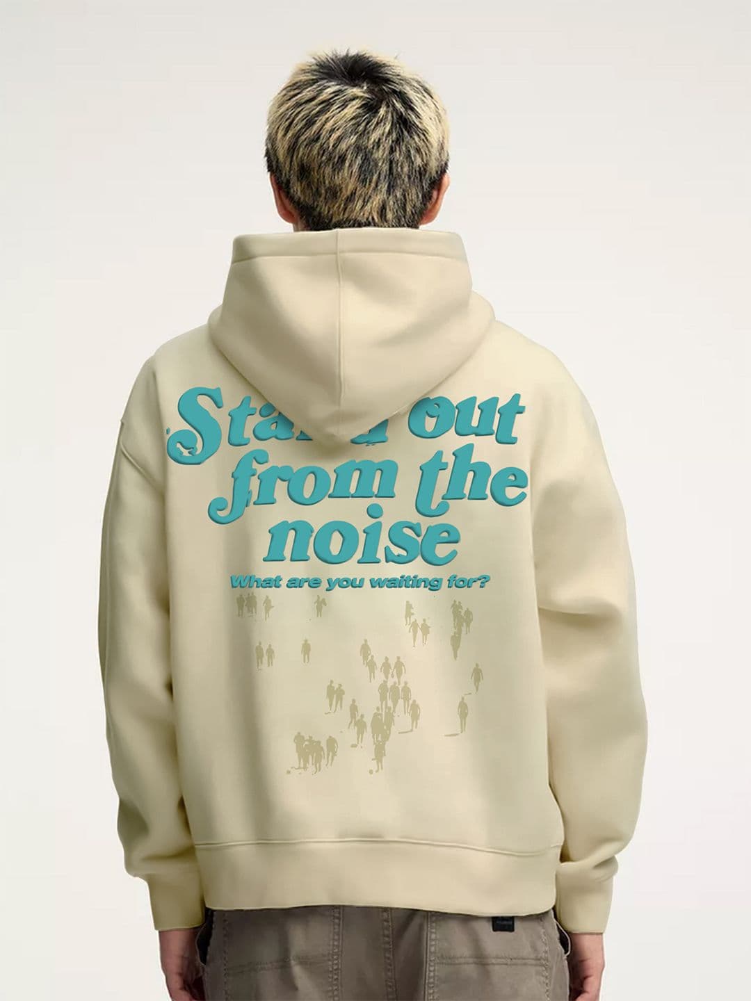 Maniac Men Printed Hooded Sweatshirt - view 1