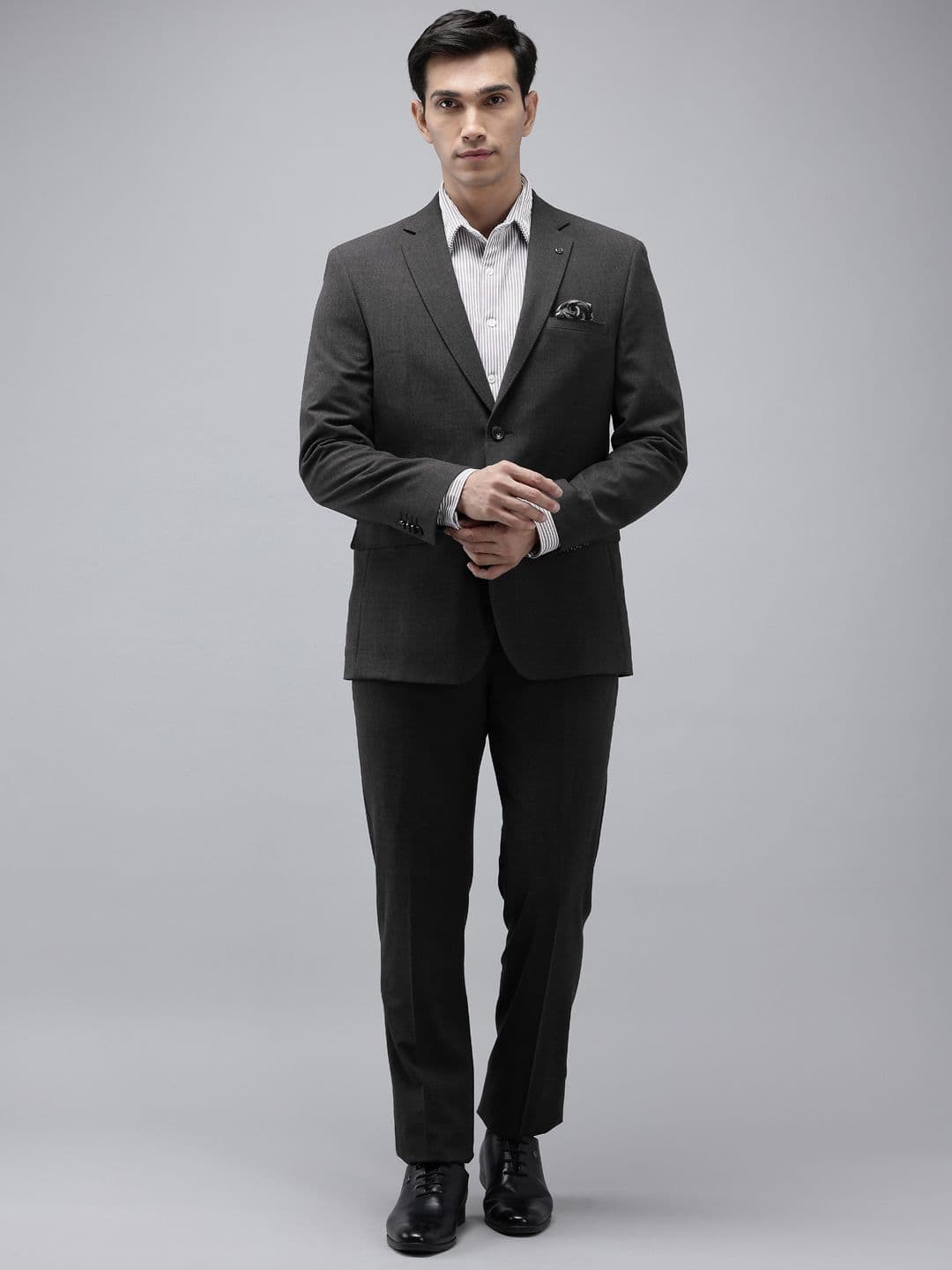 Theme Slim Fit Single-Breasted Two-Piece Formal Suit - view 1