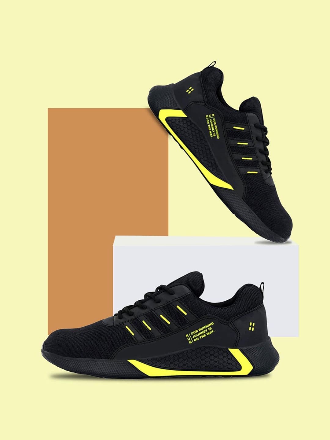 DRACKFOOT Men Mesh Non-Marking Sports Shoes - view 1