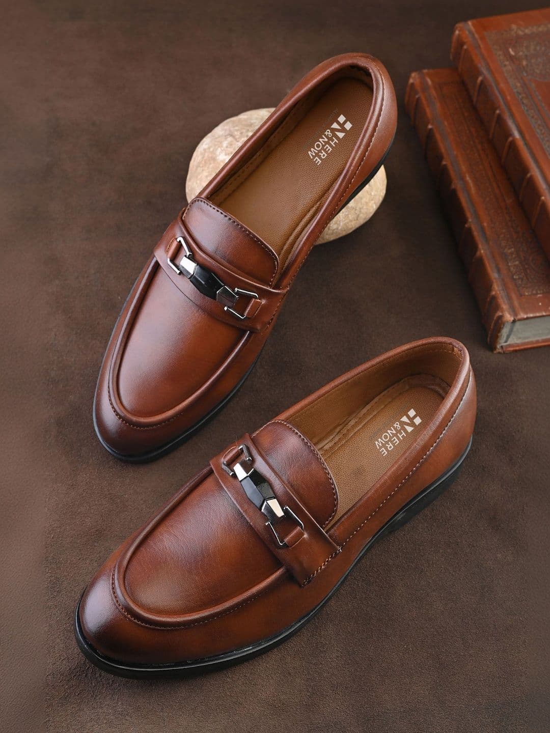 HERE&NOW Men Formal Monk Shoes - view 1