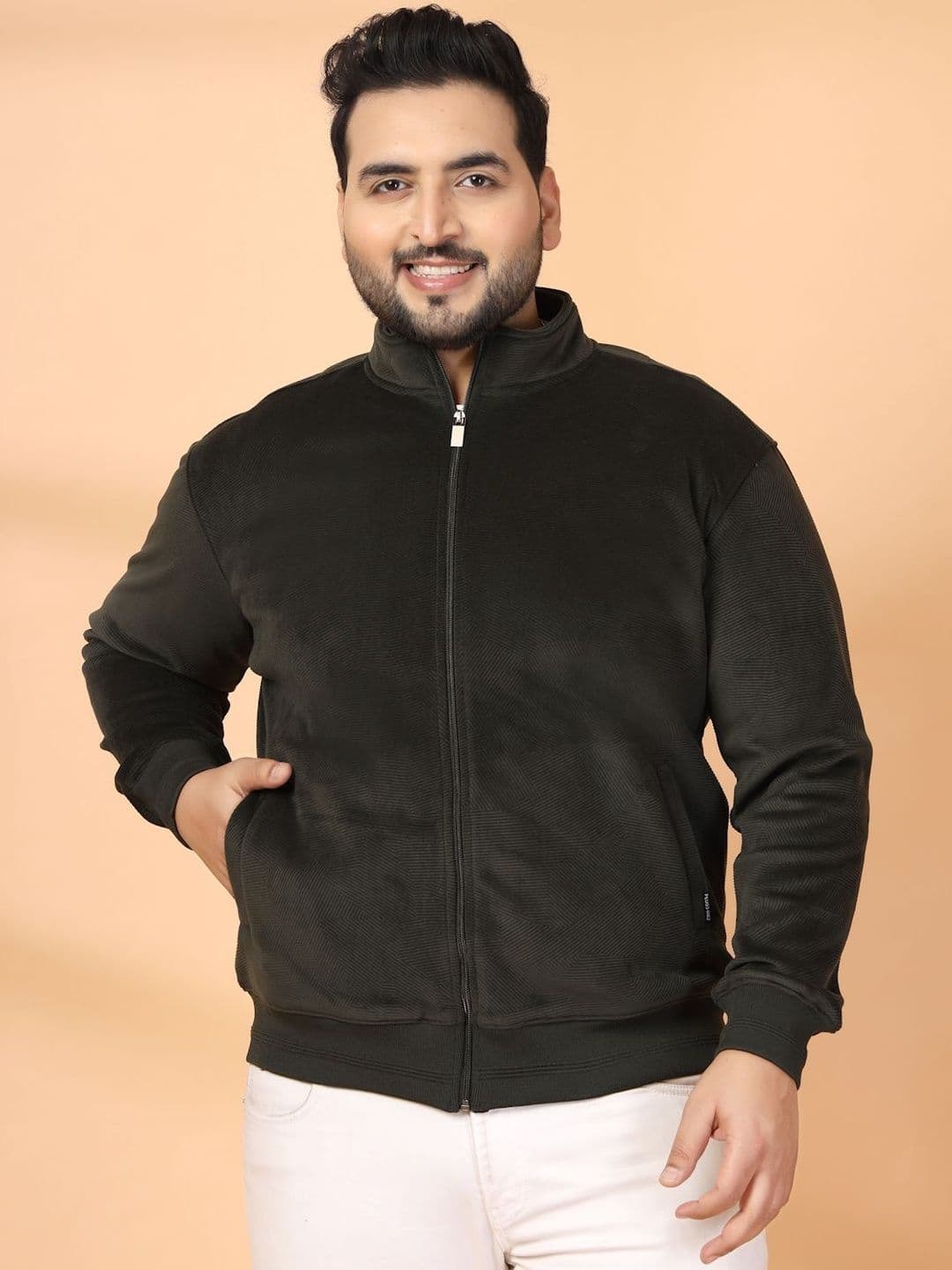 plusS Men Bomber Jacket - view 1
