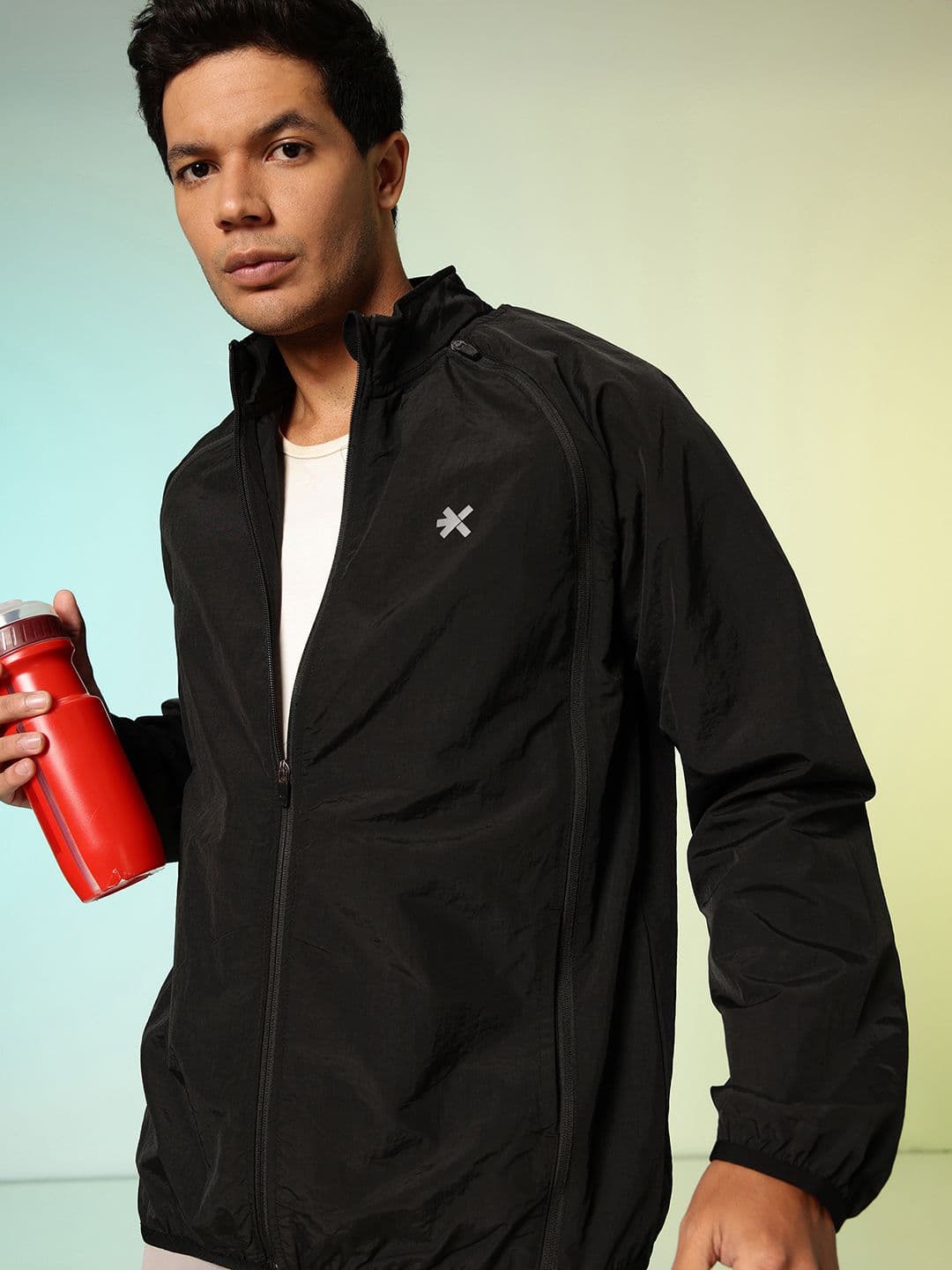 HRX by Hrithik Roshan Detachable Sleeves Training Sporty Jacket - view 1