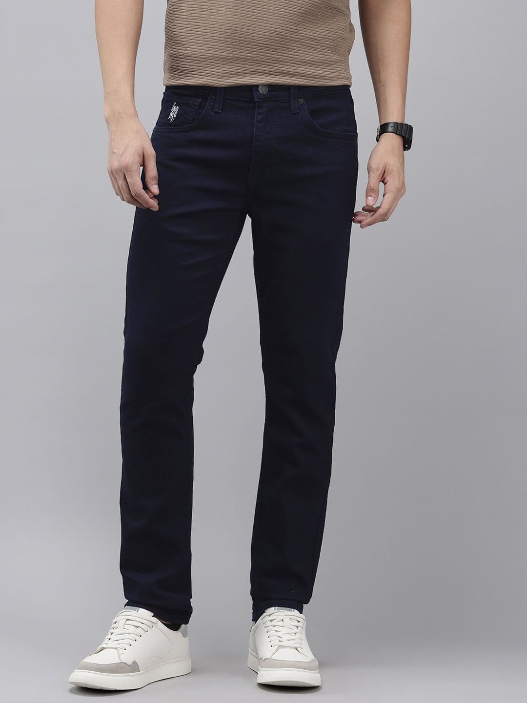 U.S. Polo Assn. Denim Co. Men Regallo Skinny Fit Light Fade Stretchable Jeans - view 1