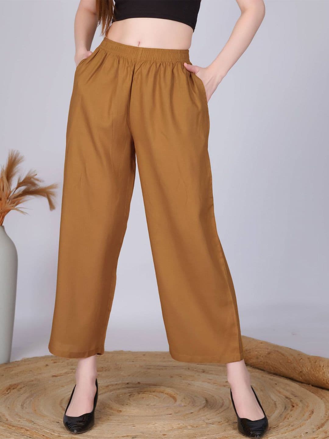 Vivika Women Straight Fit Palazzos - view 1