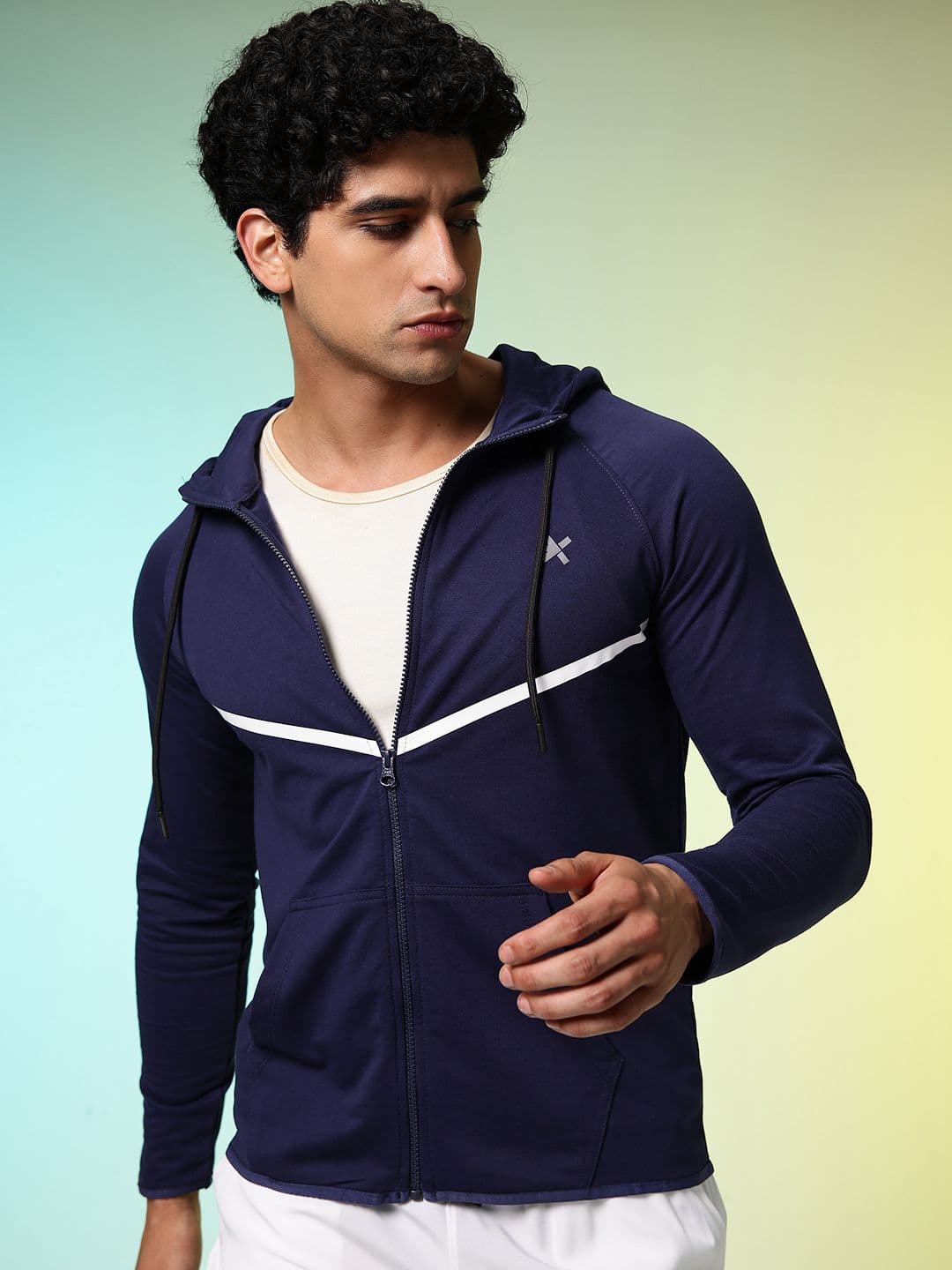 HRX by Hrithik Roshan Hooded Running Sweatshirt - view 1