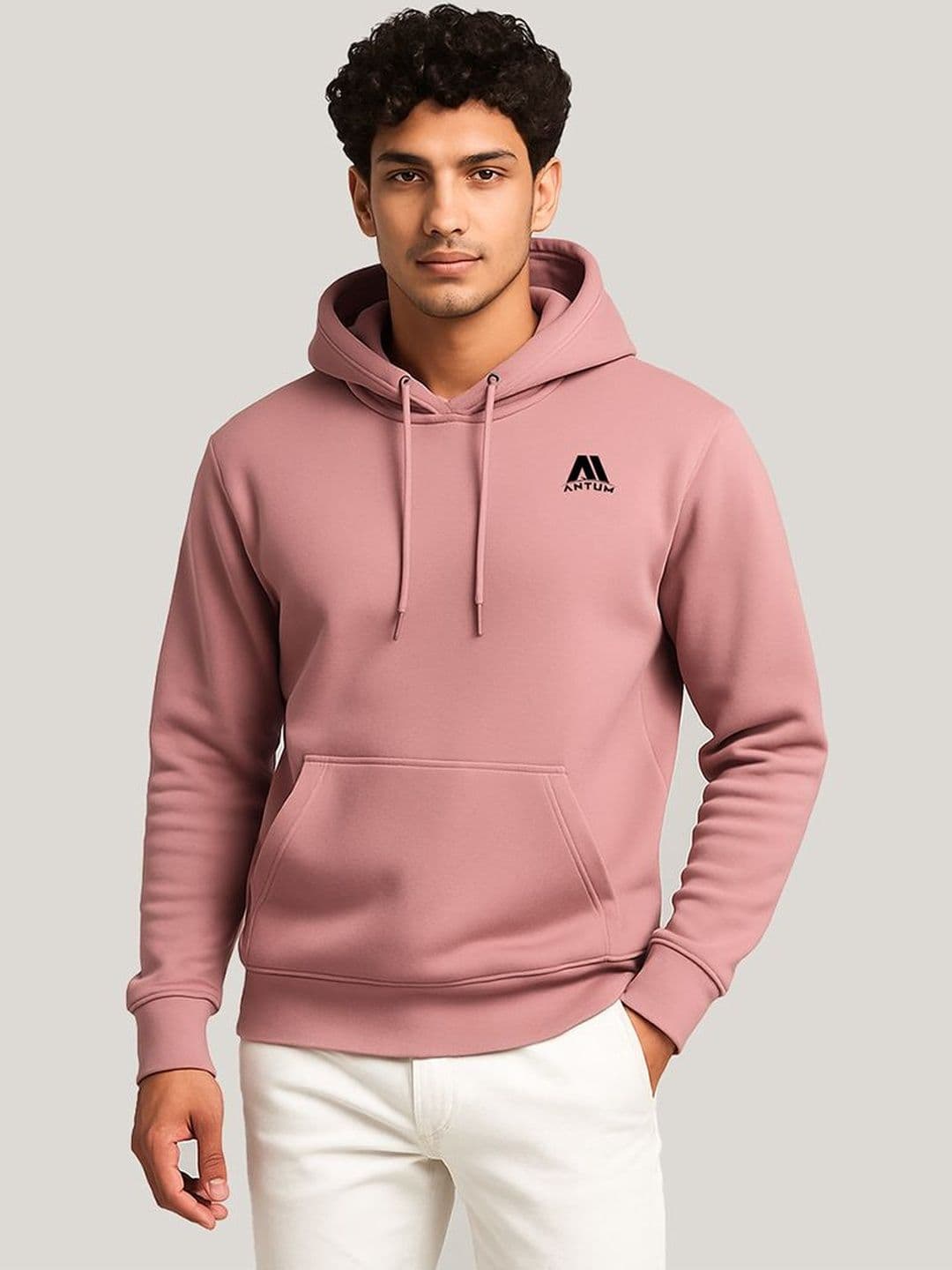 ANTUM Men Brand Logo Outdoor Puffer Jacket - view 1