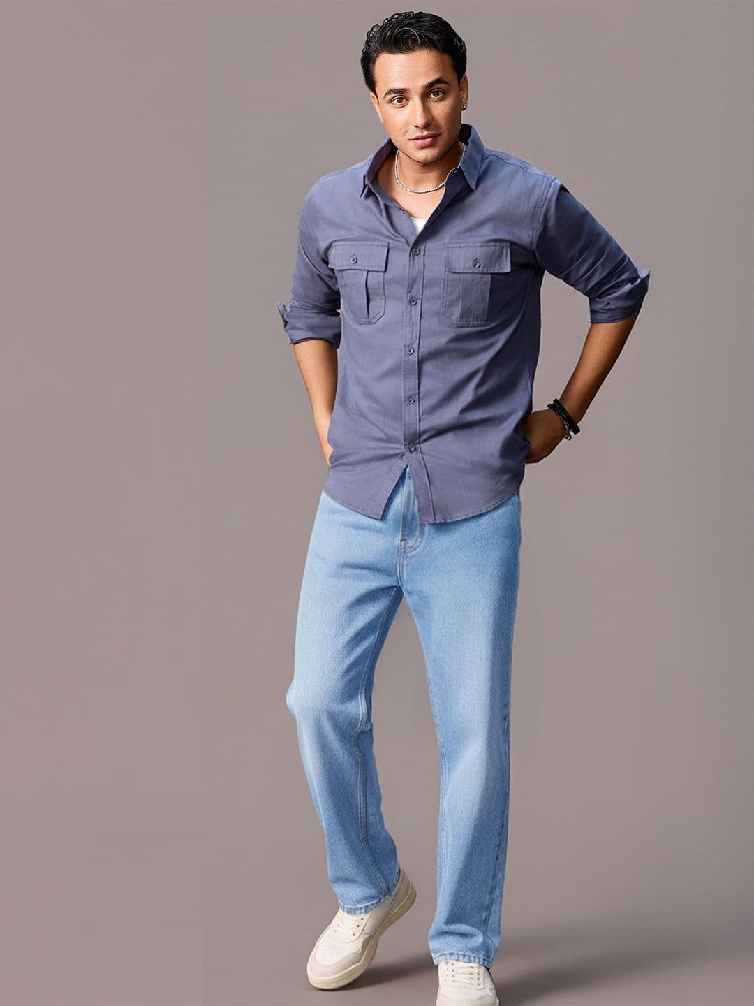 Urbano Fashion Men Straight Fit Heavy Washed Jeans Stretchable - view 1