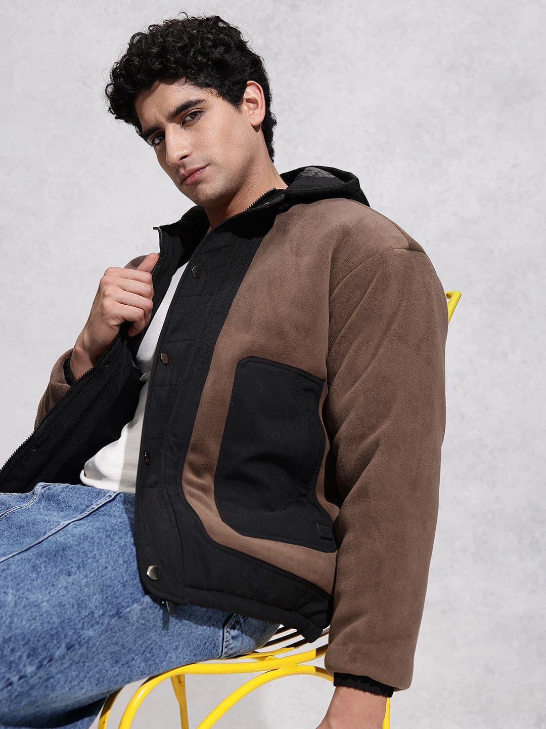 WROGN Hooded Padded Jacket - view 1