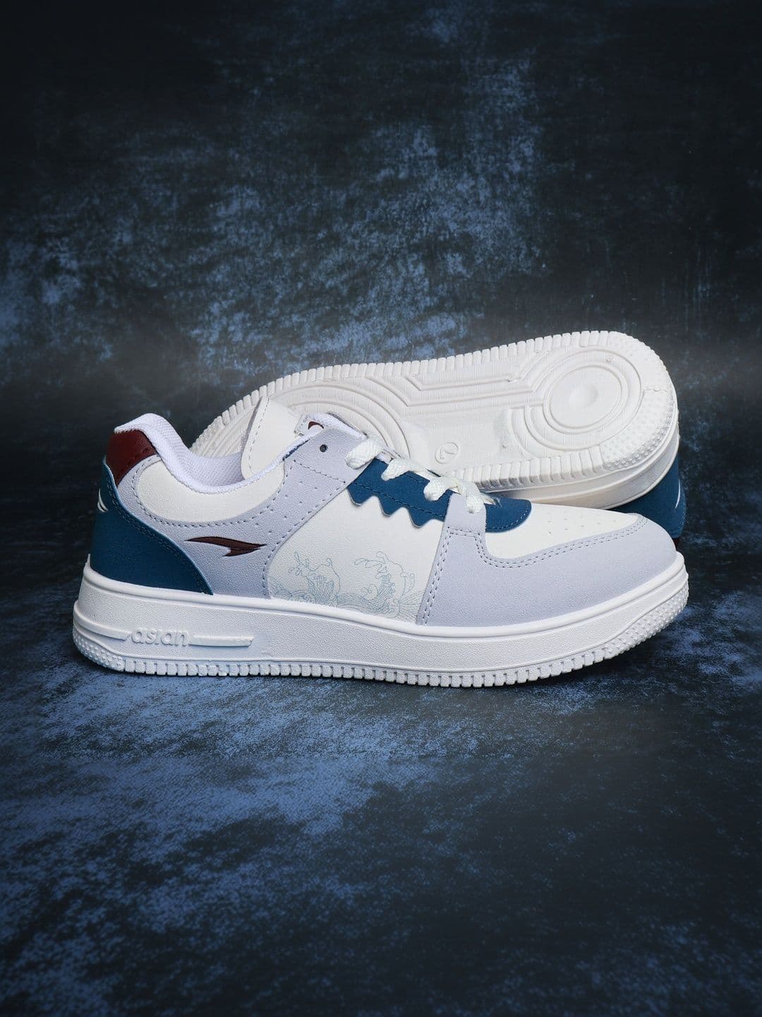 ASIAN Men Colourblocked Sneakers - view 1