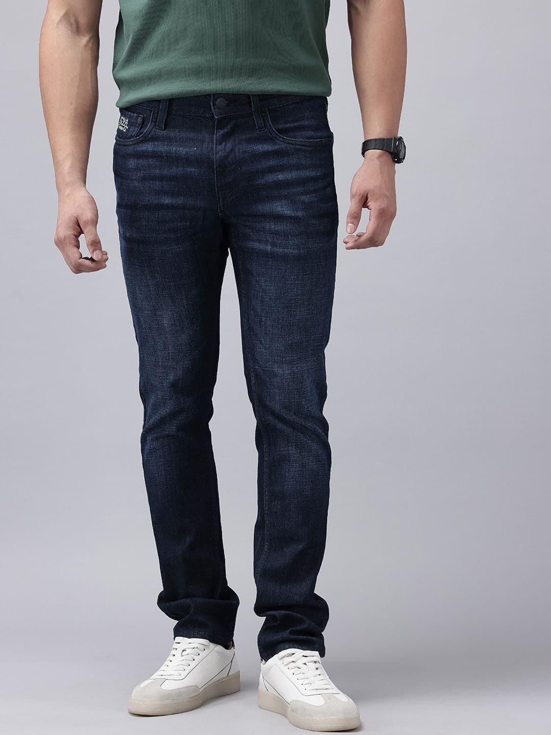 U.S. Polo Assn. Denim Co. Men Regallo Skinny Fit Embroidered Stretchable Jeans - view 1