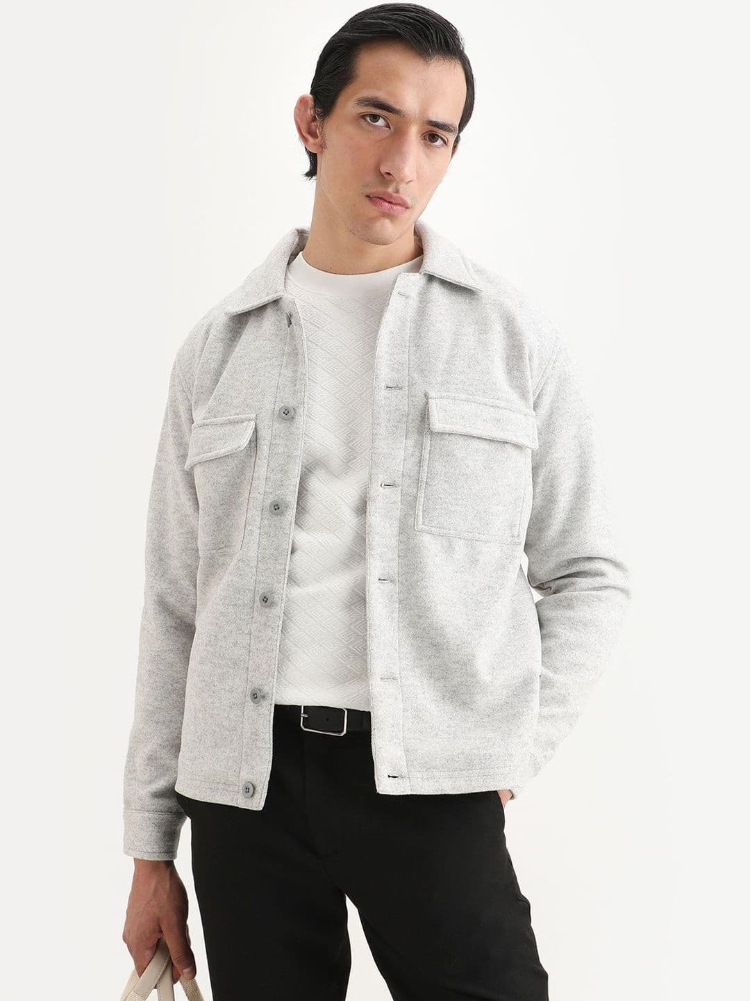 RARE RABBIT Men Solid Tailored Jacket - view 1