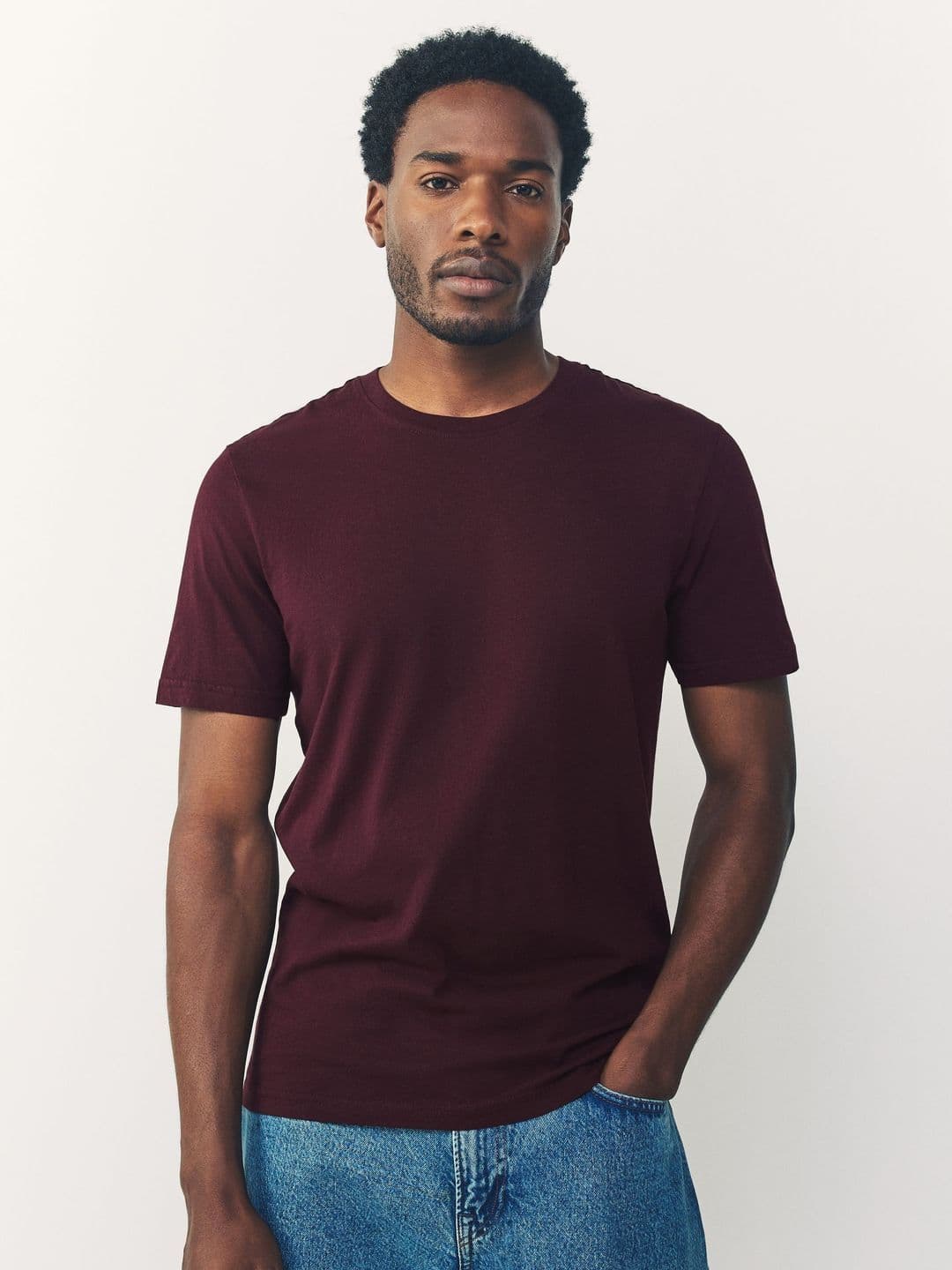 NEXT Pure Cotton Slim Fit T-shirt - view 1