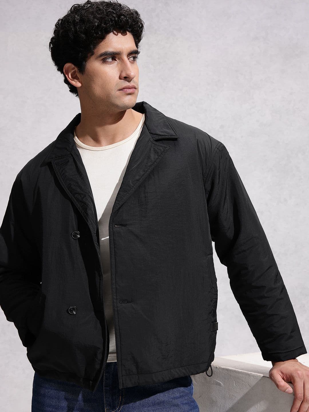 WROGN Oversized Lapel Collar Tailored Jacket - view 1