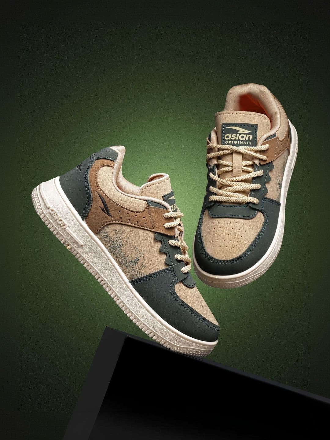 ASIAN Men Colourblocked Sneakers - view 1