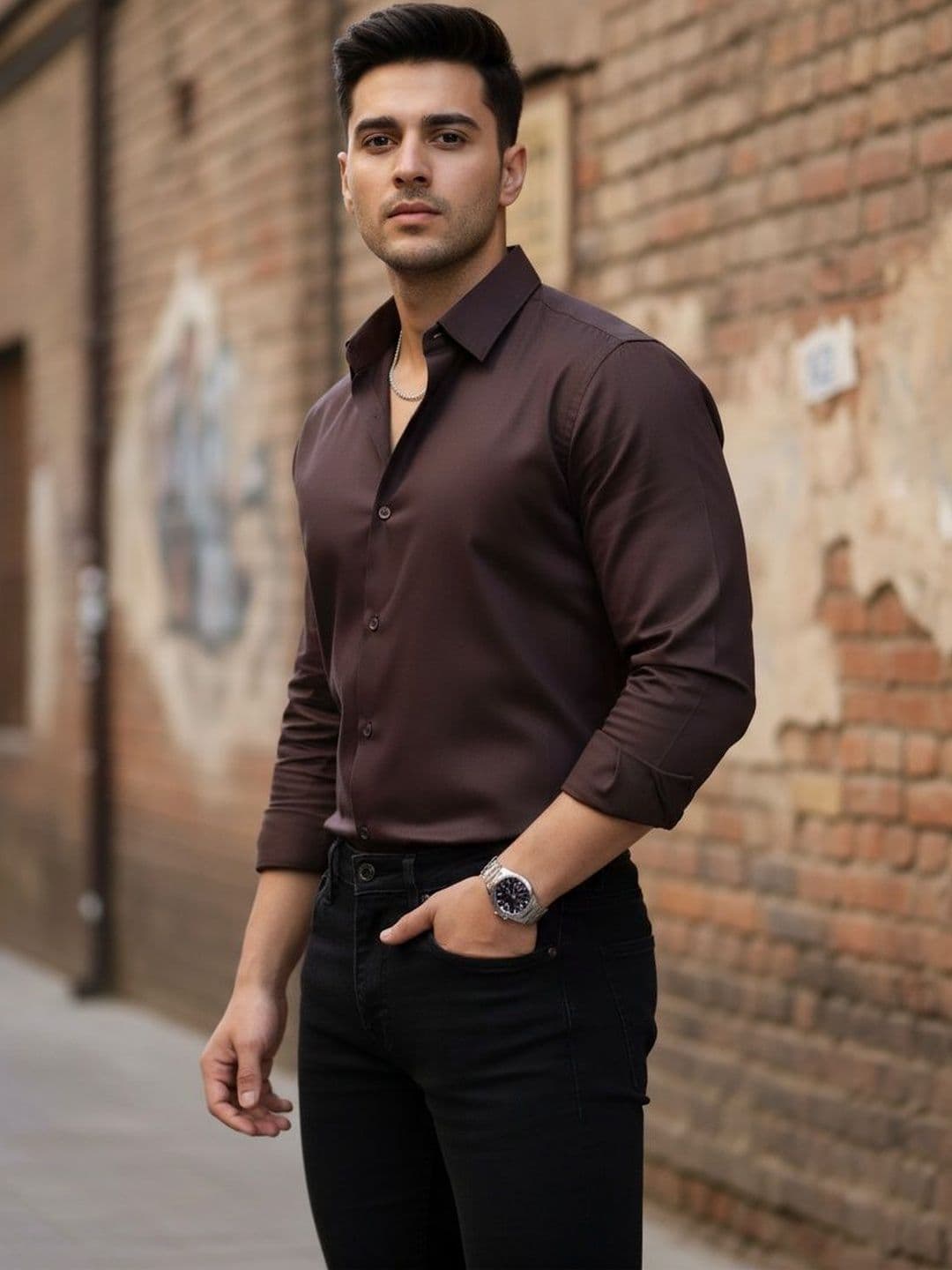 RICH STAG Men Comfort Casual Shirt - view 1