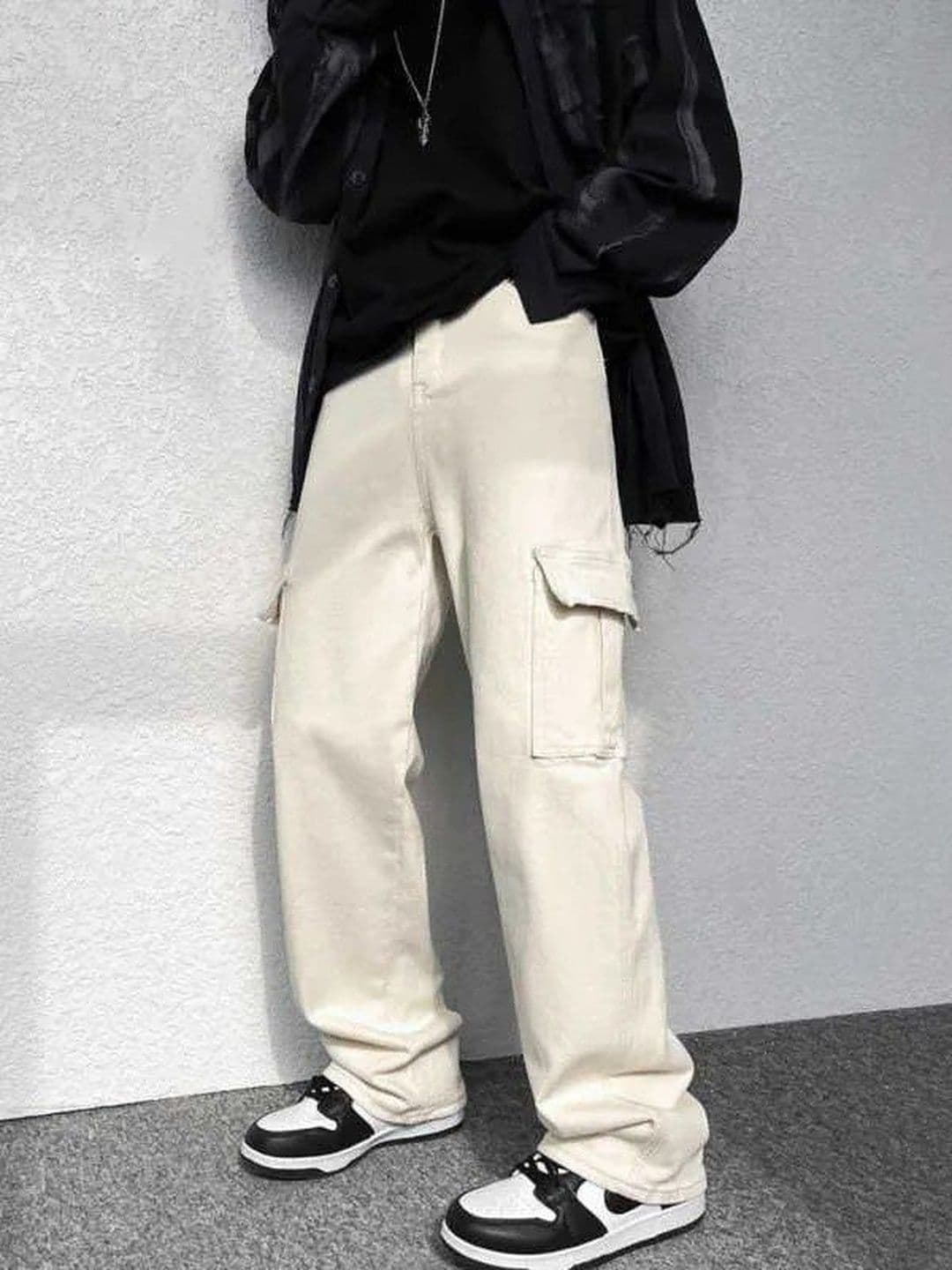 SZN Men Relaxed Fit Mid-Rise Stretchable Jeans - view 1